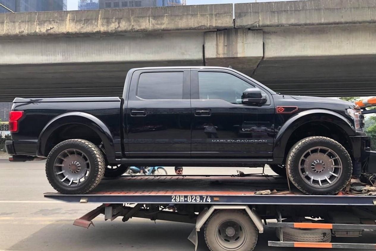 Ban tai hang nang Ford F-150 Harley-Davidson ban dac biet ve VN hinh anh