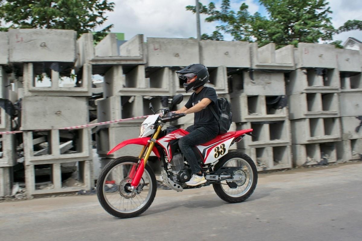 Honda CRF150L - xe cào cào cho người nhập môn ảnh 7 Honda CRF150L - xe cao cao cho nguoi nhap mon anh 7