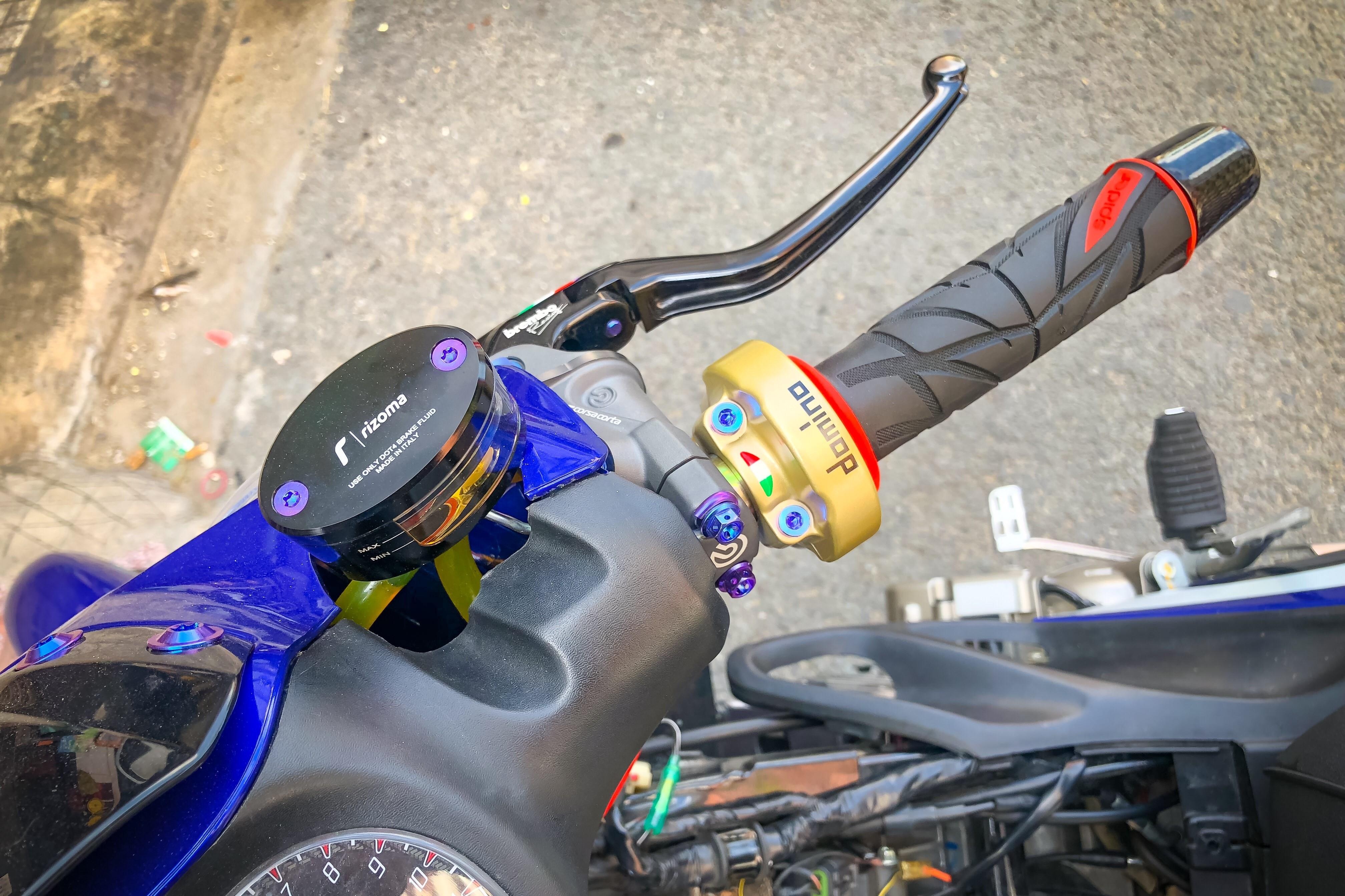 Yamaha 125ZR do xe dua anh 4