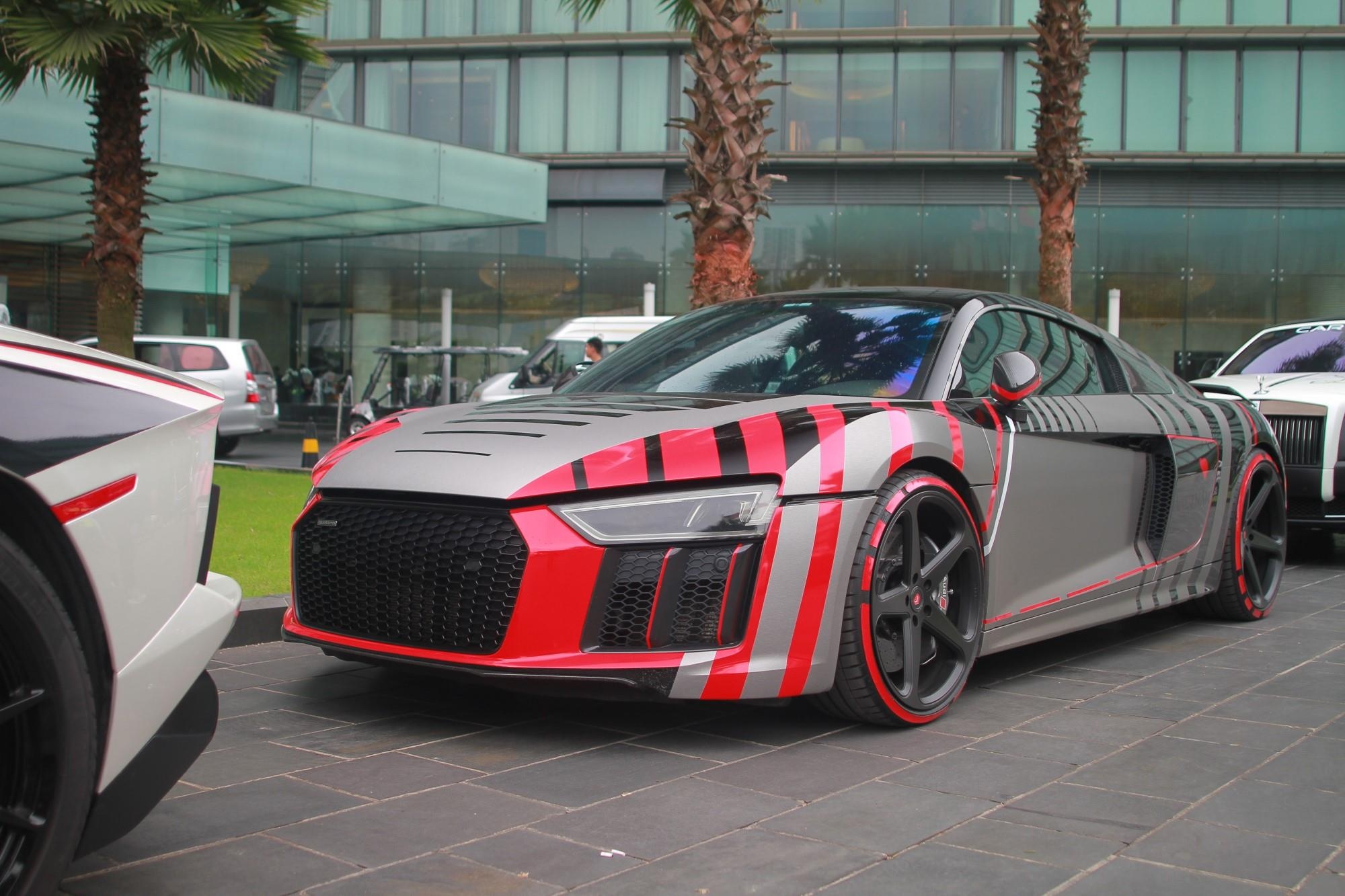 Cuong Do La su dung Audi R8 thay vi McLaren 720S anh 3