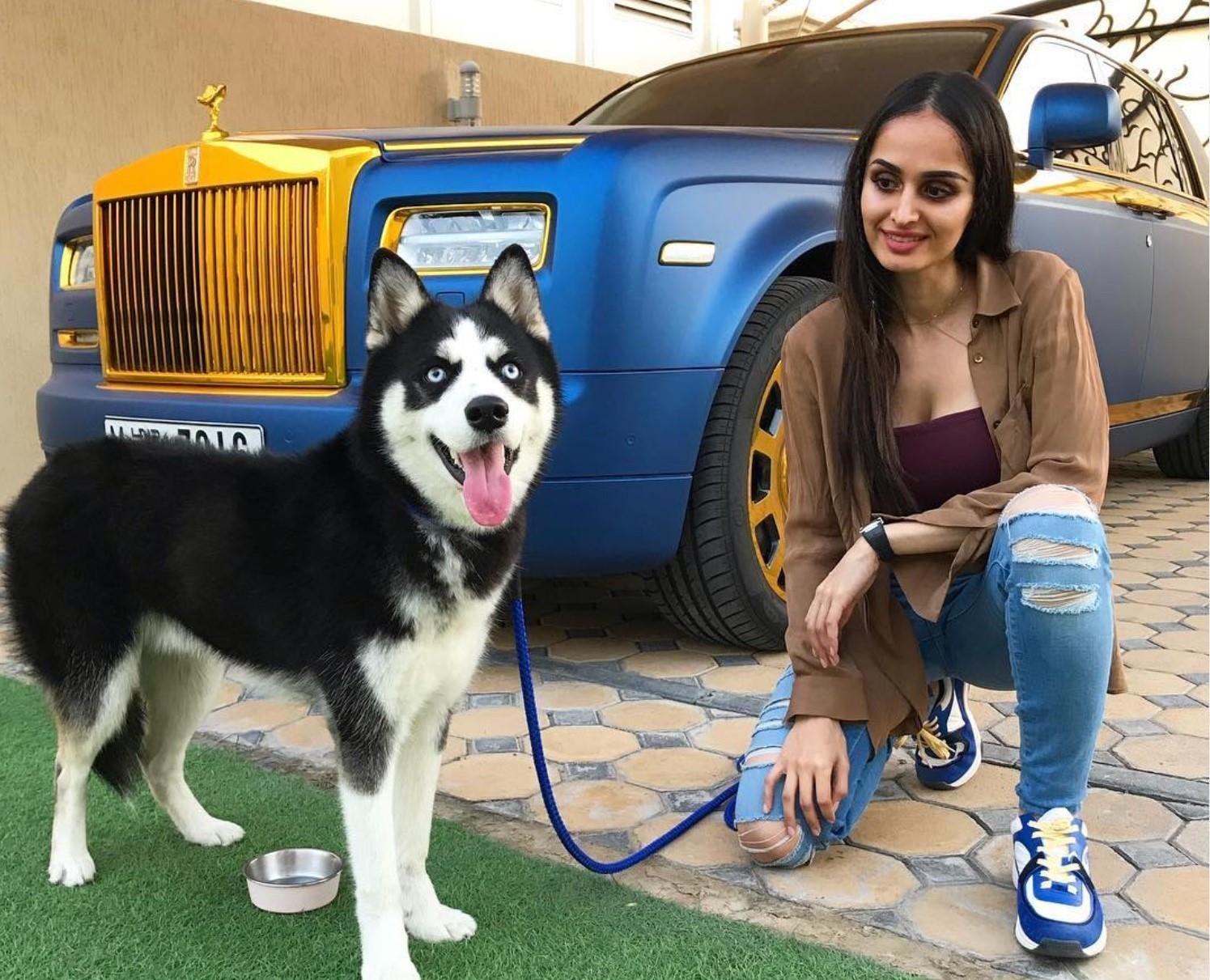 Nu hoa si so huu dan sieu xe mo uoc anh 6