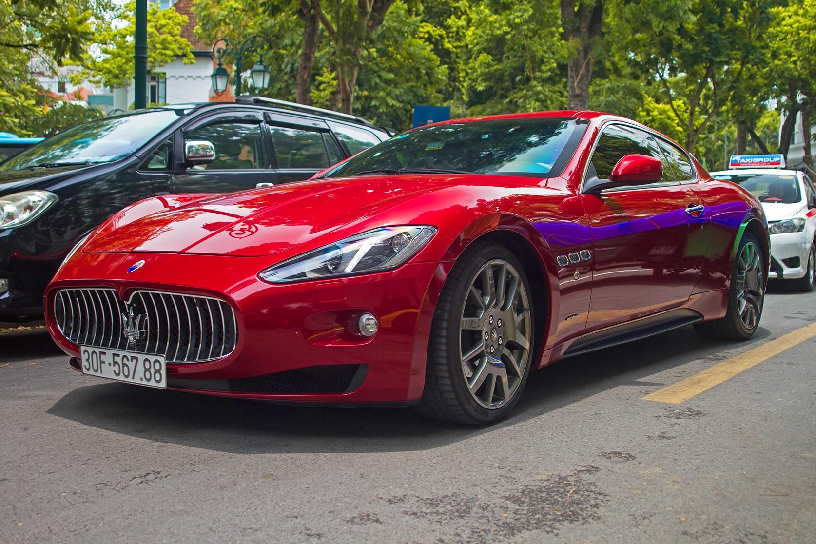 Dan xe sieu sang tram ty Ha Noi anh 11