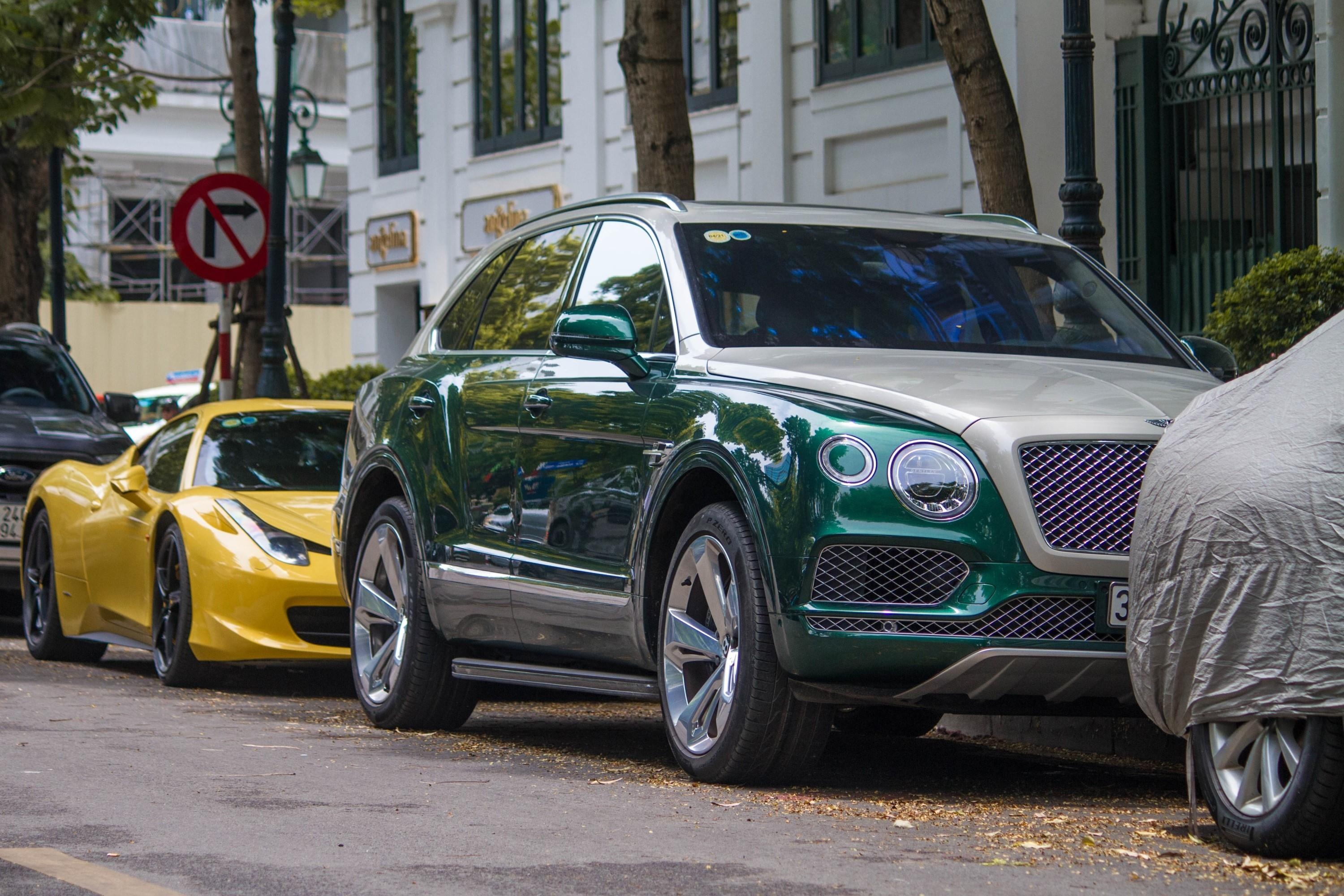 Dan xe sieu sang tram ty Ha Noi anh 1