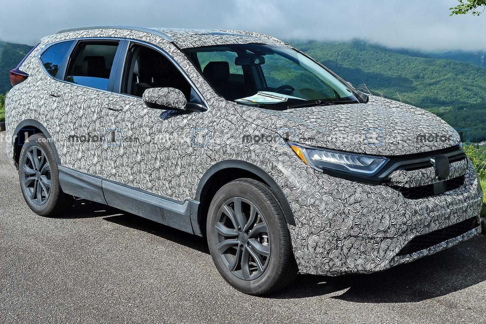 Honda CR-V 2020 lo dien nhung hinh anh dau tien hinh anh