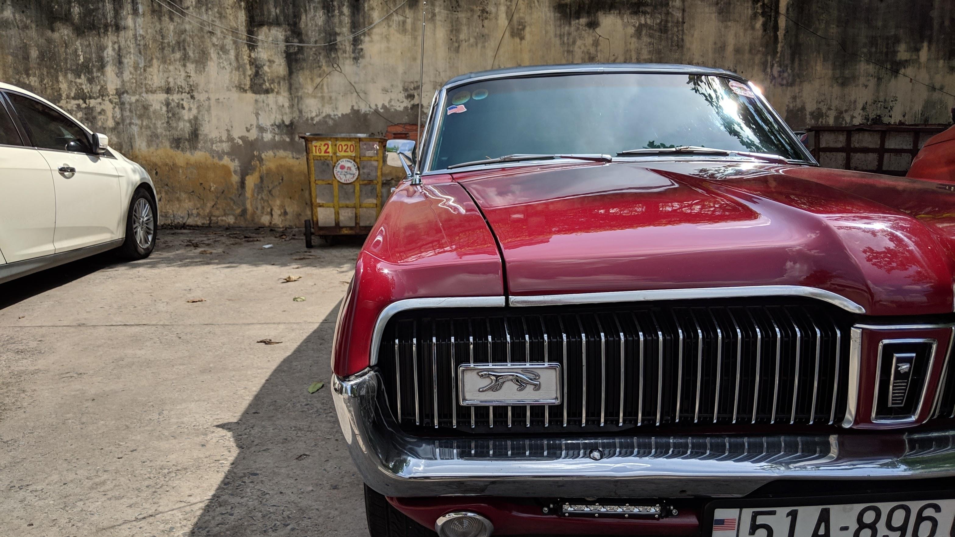 Rapper Binz tau Mercury Cougar 1968 anh 4