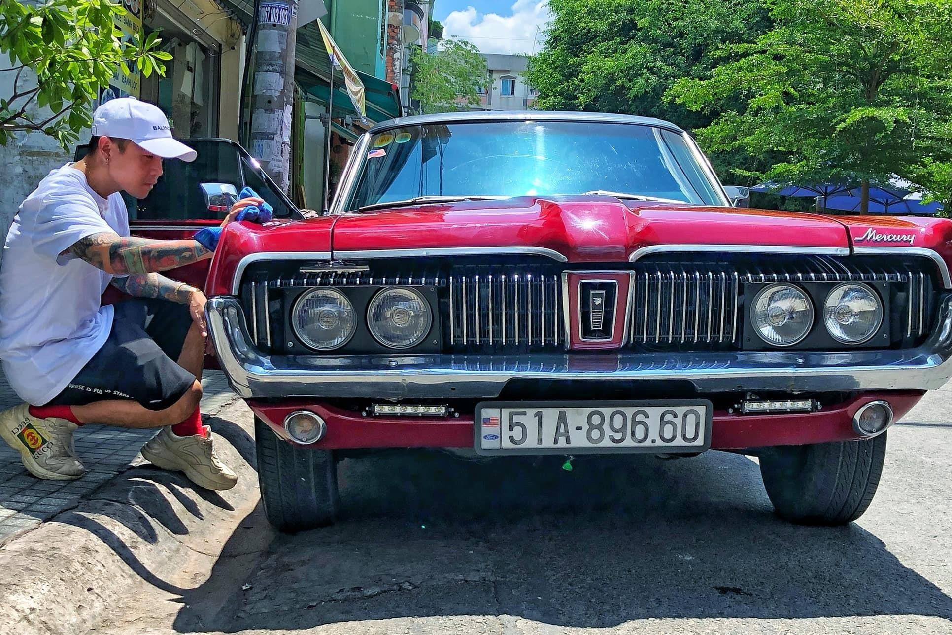 Rapper Viet tau xe co 'tien ty' Mercury Cougar 1968 hinh anh
