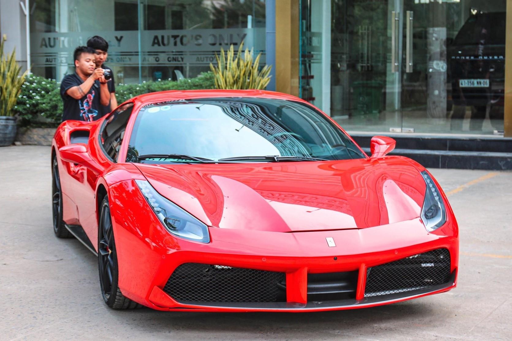 9 thang sau tai nan, sieu xe Ferrari 488 GTB cua Tuan Hung tai xuat hinh anh