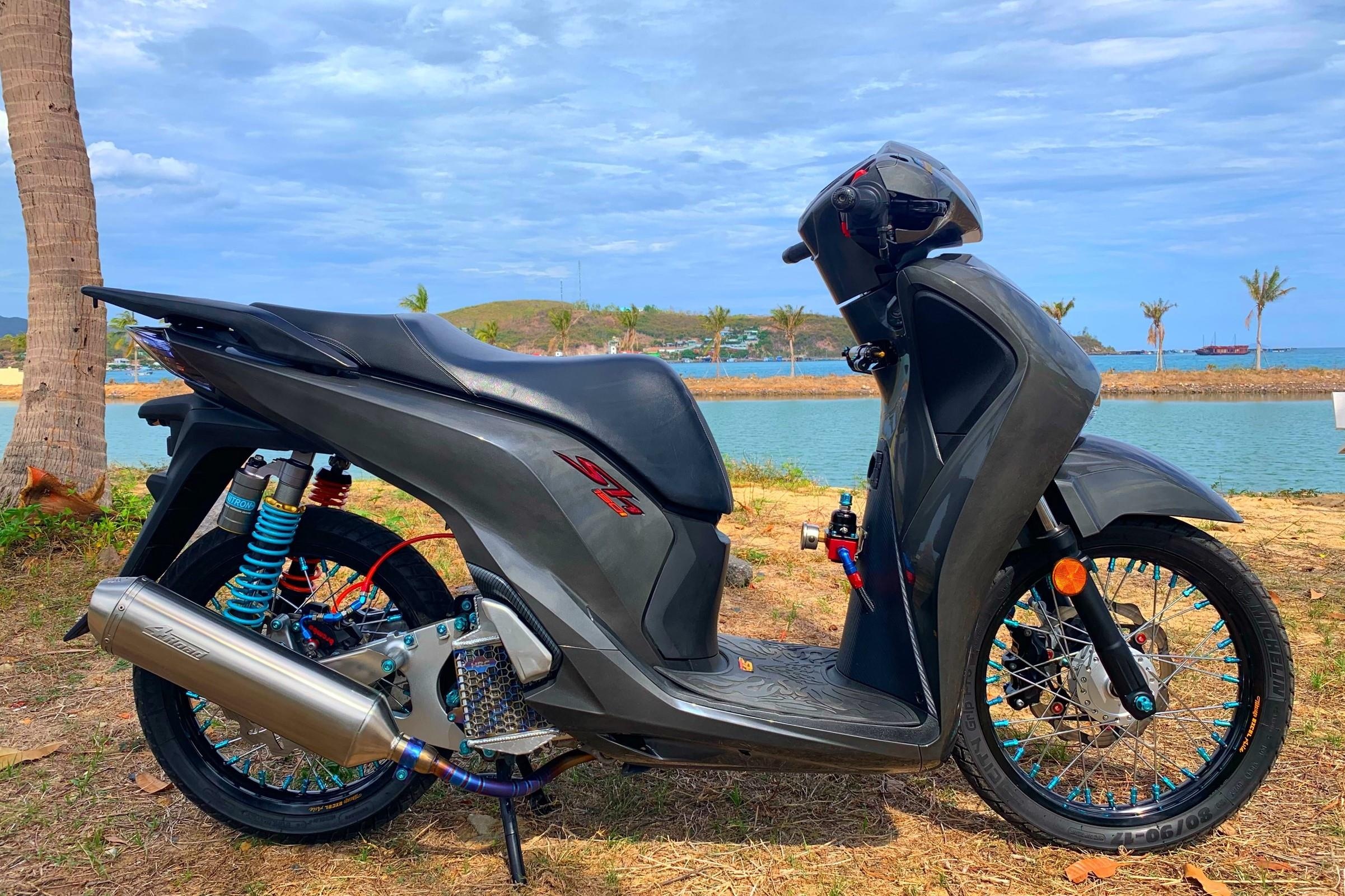 Honda SH 150i voi goi do 300 trieu cua sinh vien Nha Trang hinh anh