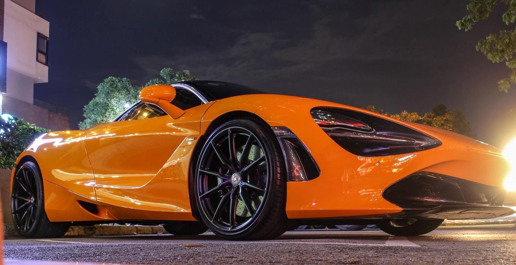 Sieu xe McLaren 720S cua Cuong Do La do mam hang hieu hon 10.000 USD hinh anh