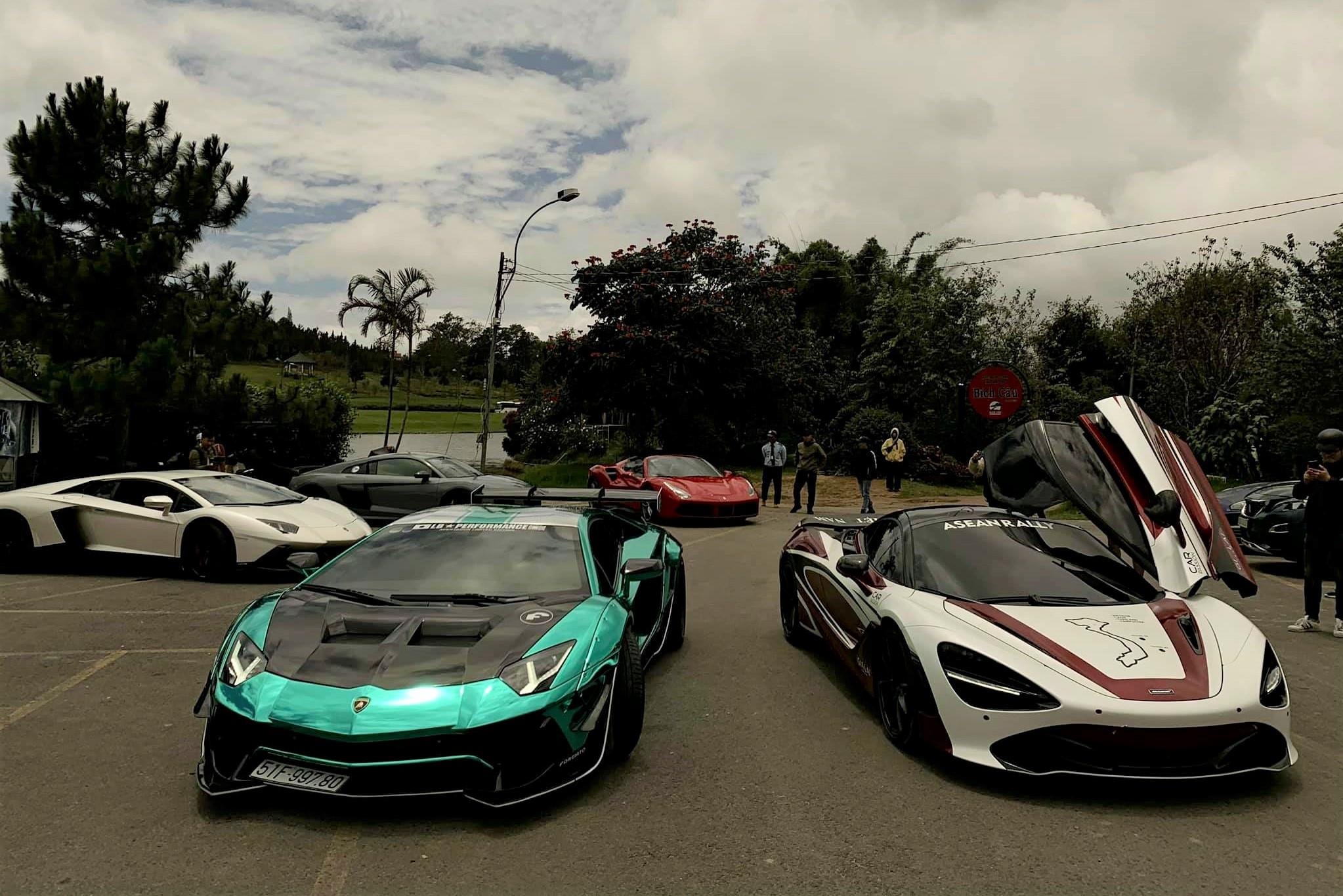 Dan sieu xe xuat hanh di qua 4 nuoc, tien tram Asean Rally 2020 hinh anh