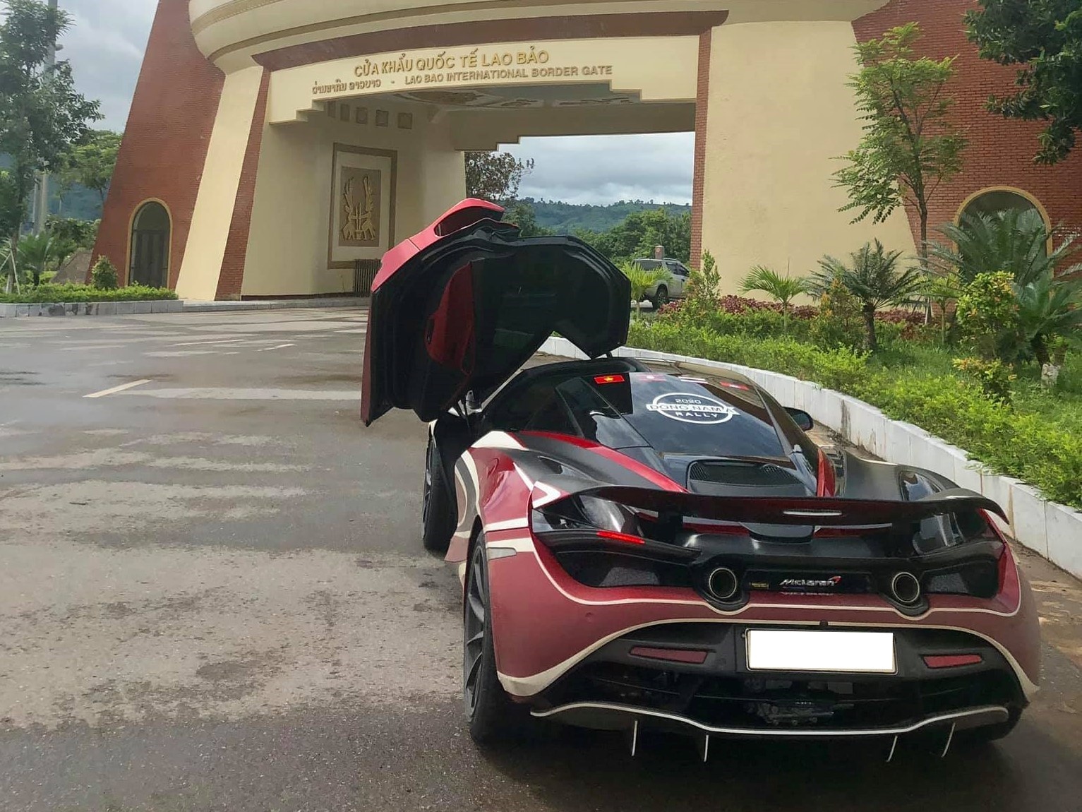 Đoàn tiền trạm Asean Rally 2020 vượt biên ảnh 2 Doan tien tram Asean Rally 2020 vuot bien anh 2