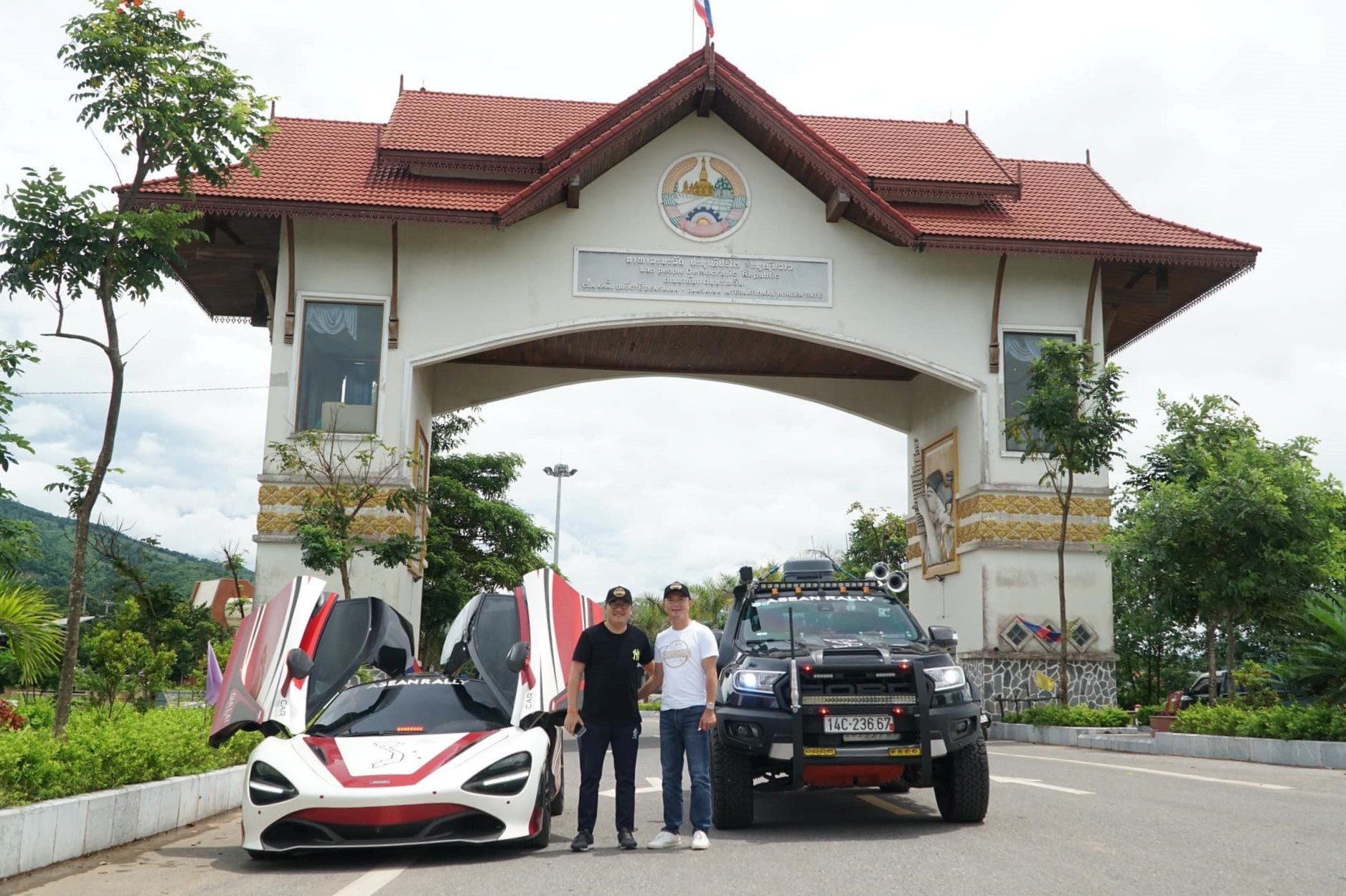 Đoàn tiền trạm Asean Rally 2020 vượt biên ảnh 1 Doan tien tram Asean Rally 2020 vuot bien anh 1