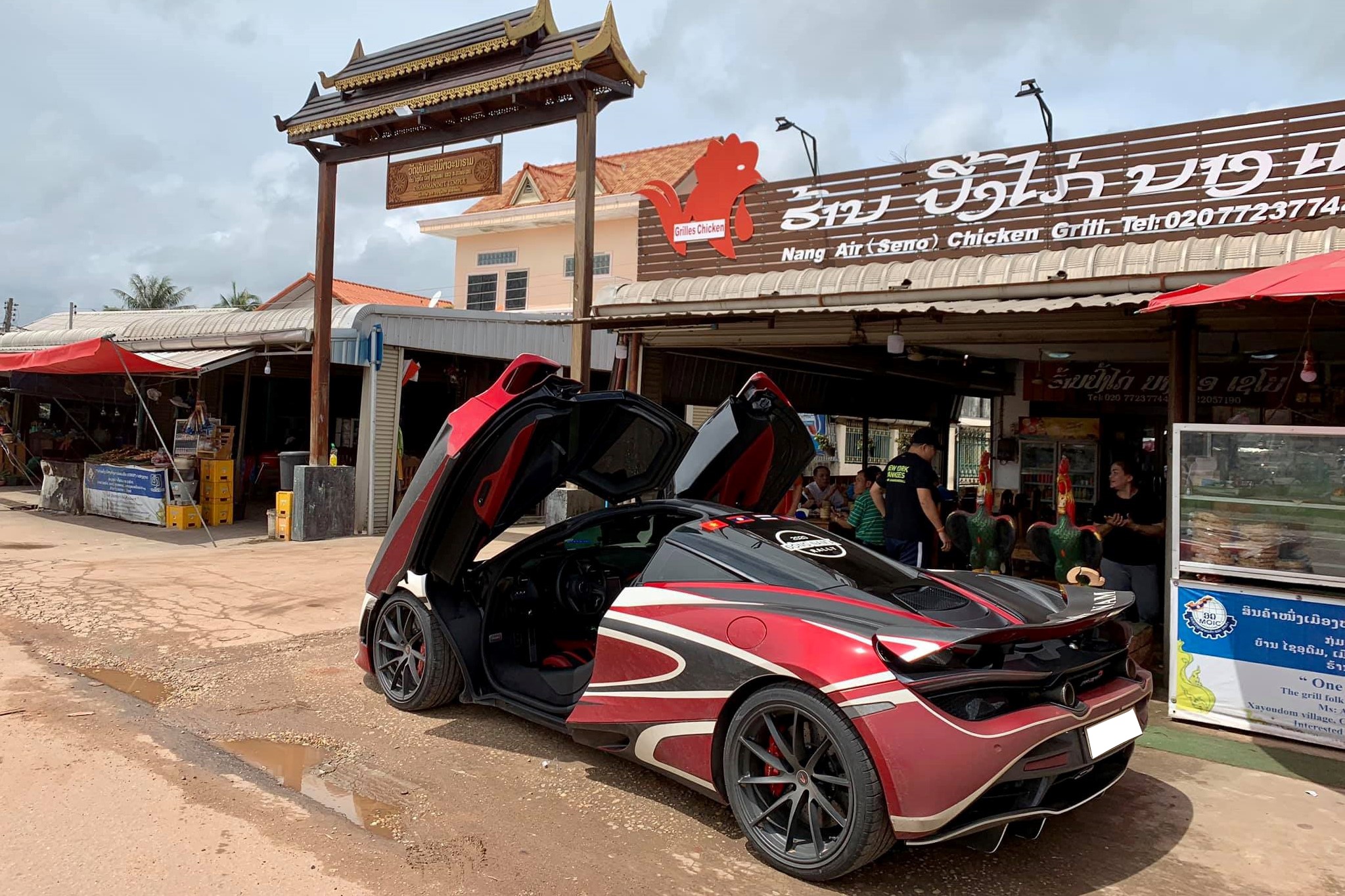 Đoàn tiền trạm Asean Rally 2020 vượt biên ảnh 6 Doan tien tram Asean Rally 2020 vuot bien anh 6