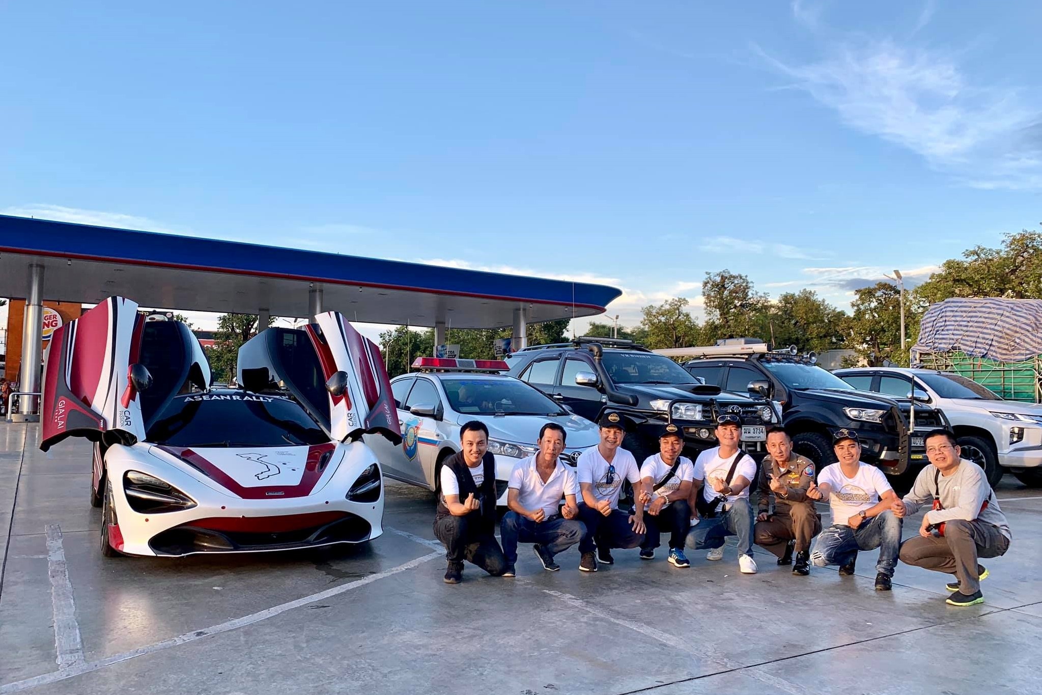 Xe tien tram Asean Rally 2020 toi Thai Lan, Cuong Do La nhap hoi hinh anh