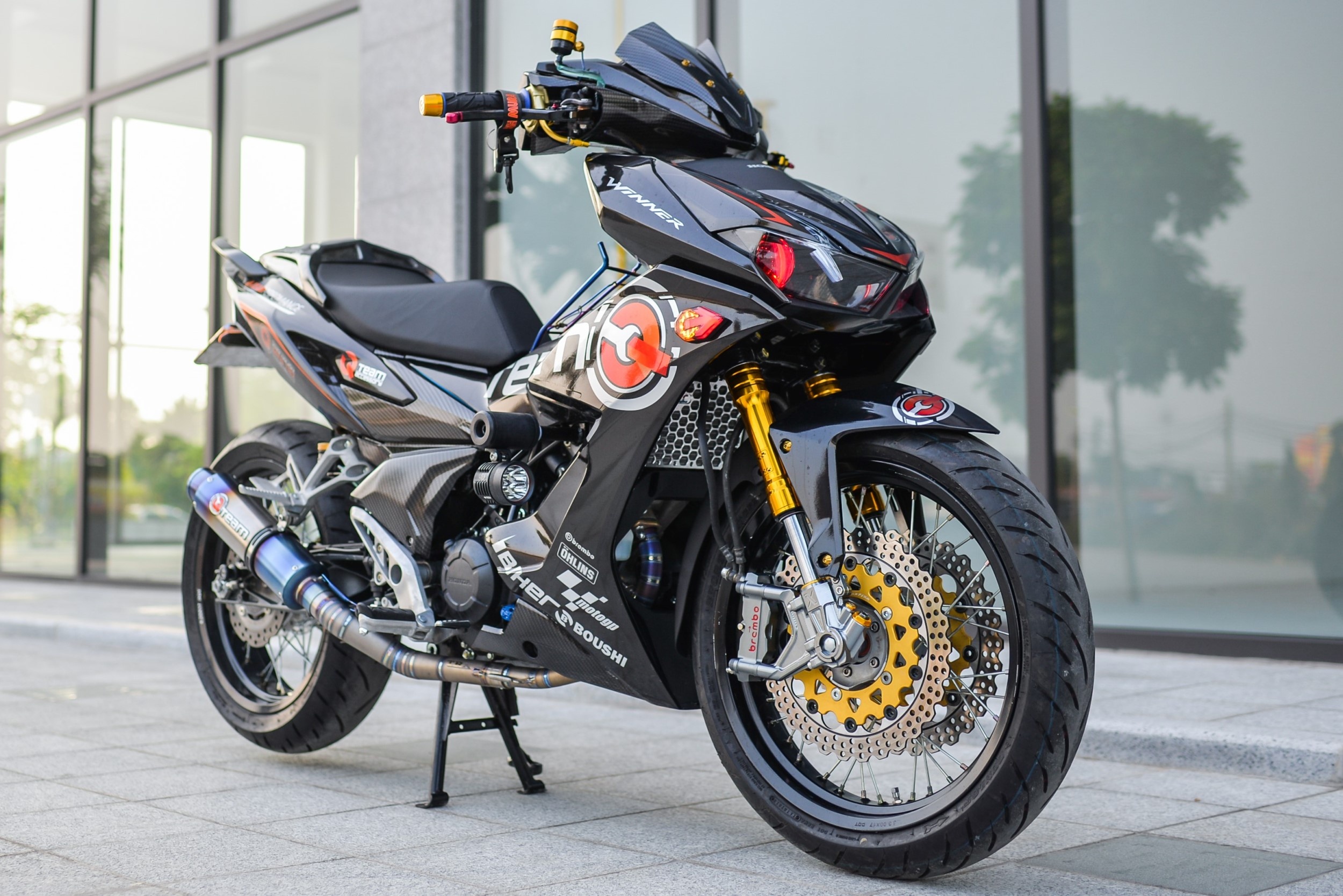 Voi 60 trieu dong, Honda Winner X duoc do tu trong ra ngoai tai Ha Noi hinh anh