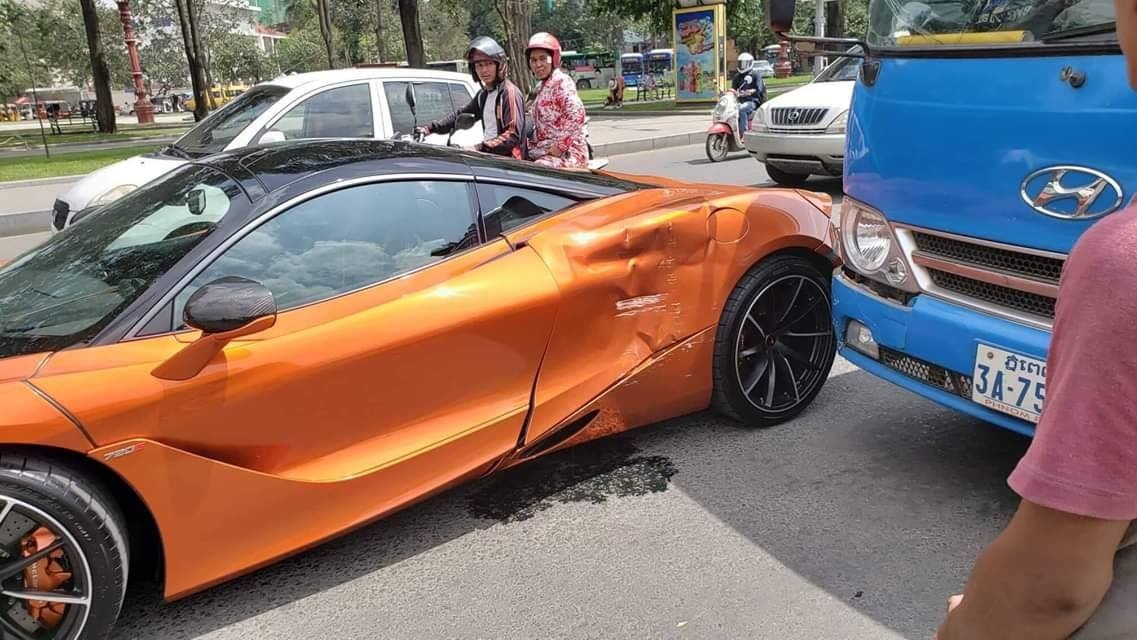 McLaren 720S tai nan tai Campuchia anh 2