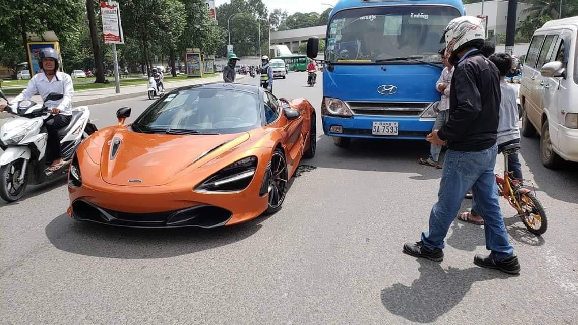 McLaren 720S tai nan tai Campuchia anh 1