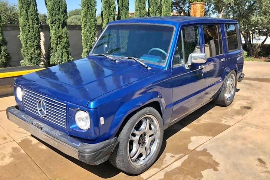 Nhai Mercedes-Benz G-Class, xe Isuzu bi nem da vi qua xau hinh anh