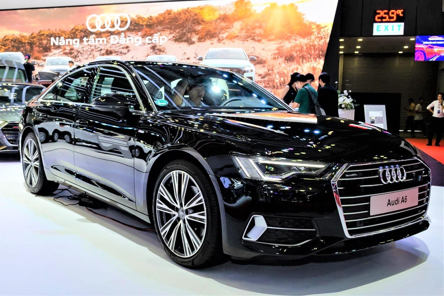 Audi A6 the he moi ve Viet Nam, canh tranh Mercedes E-Class hinh anh