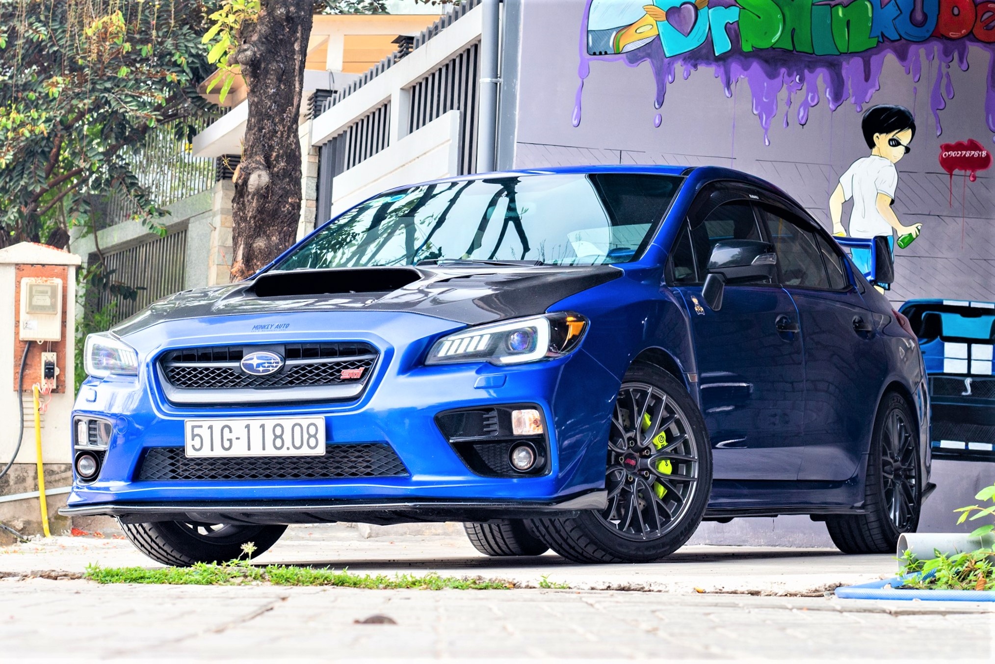 Chu xe chi hon 1 ty dong do Subaru WRX STI len 500 ma luc tai TP.HCM hinh anh