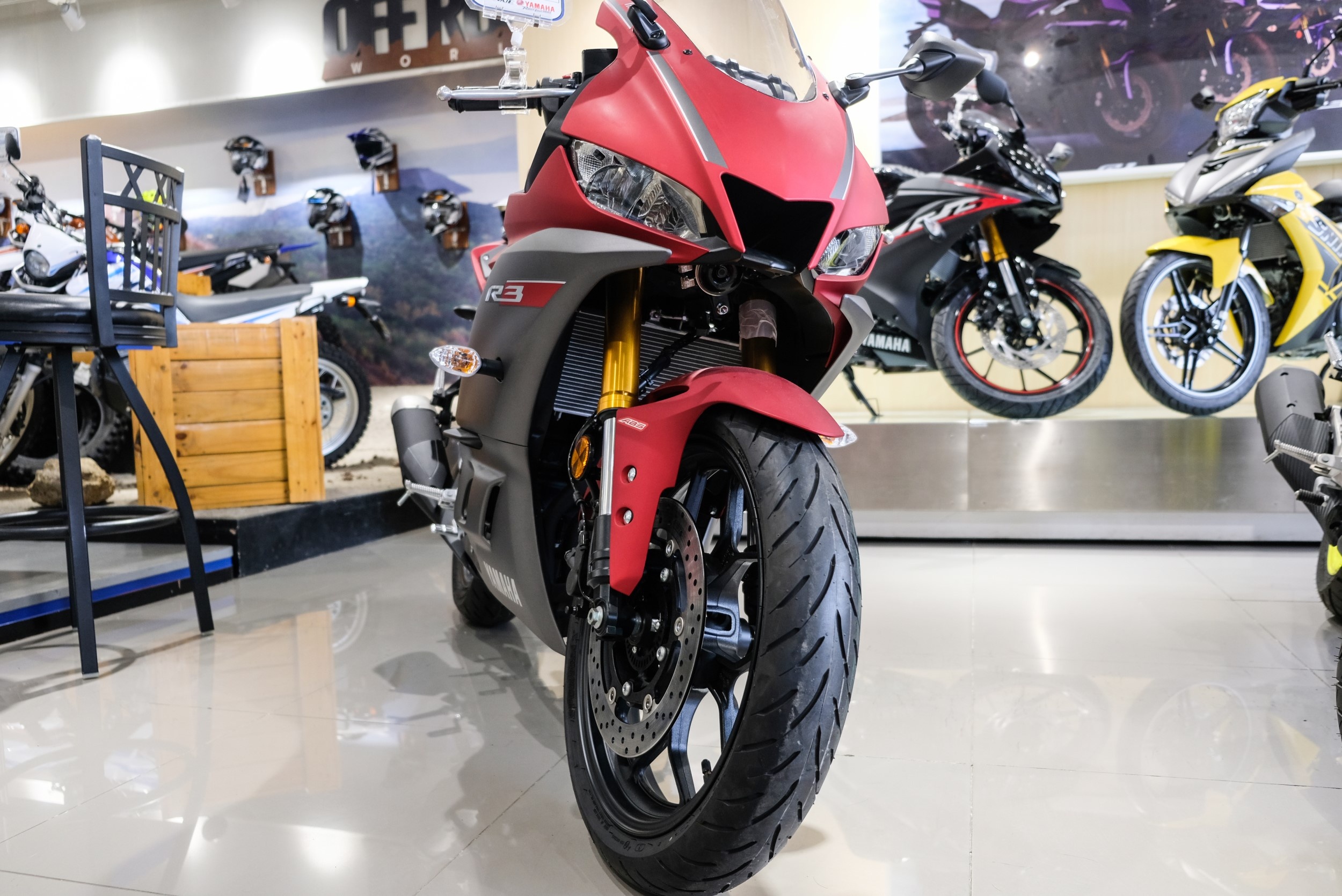 Yamaha YZF-R3 gia 120 trieu tai Philippines anh 2