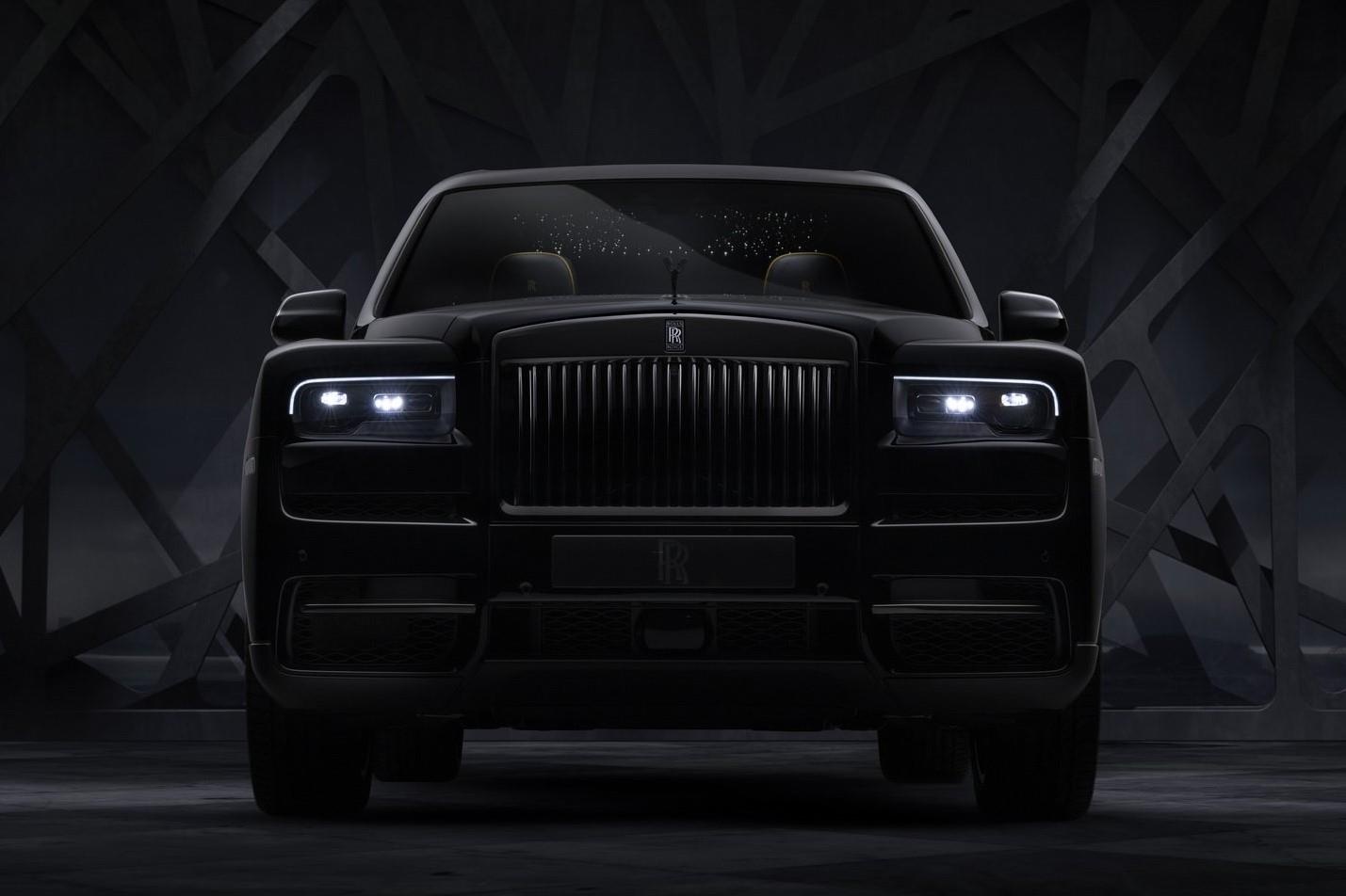 SUV sieu sang cua Rolls-Royce ban dac biet Black Badge ra mat hinh anh