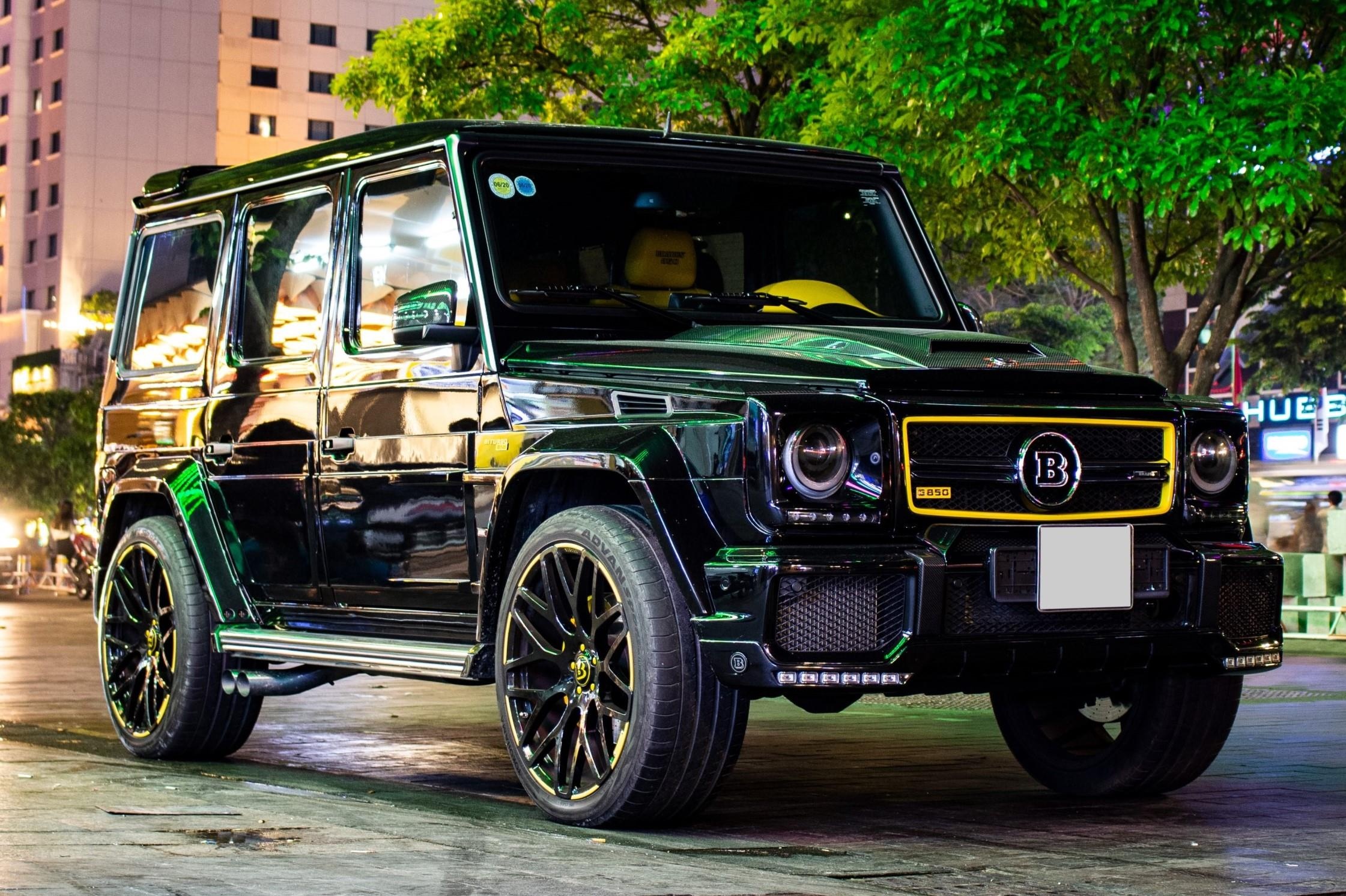 Can canh hang doc Brabus G850 - ban nang cap cua Mercedes G-Class hinh anh