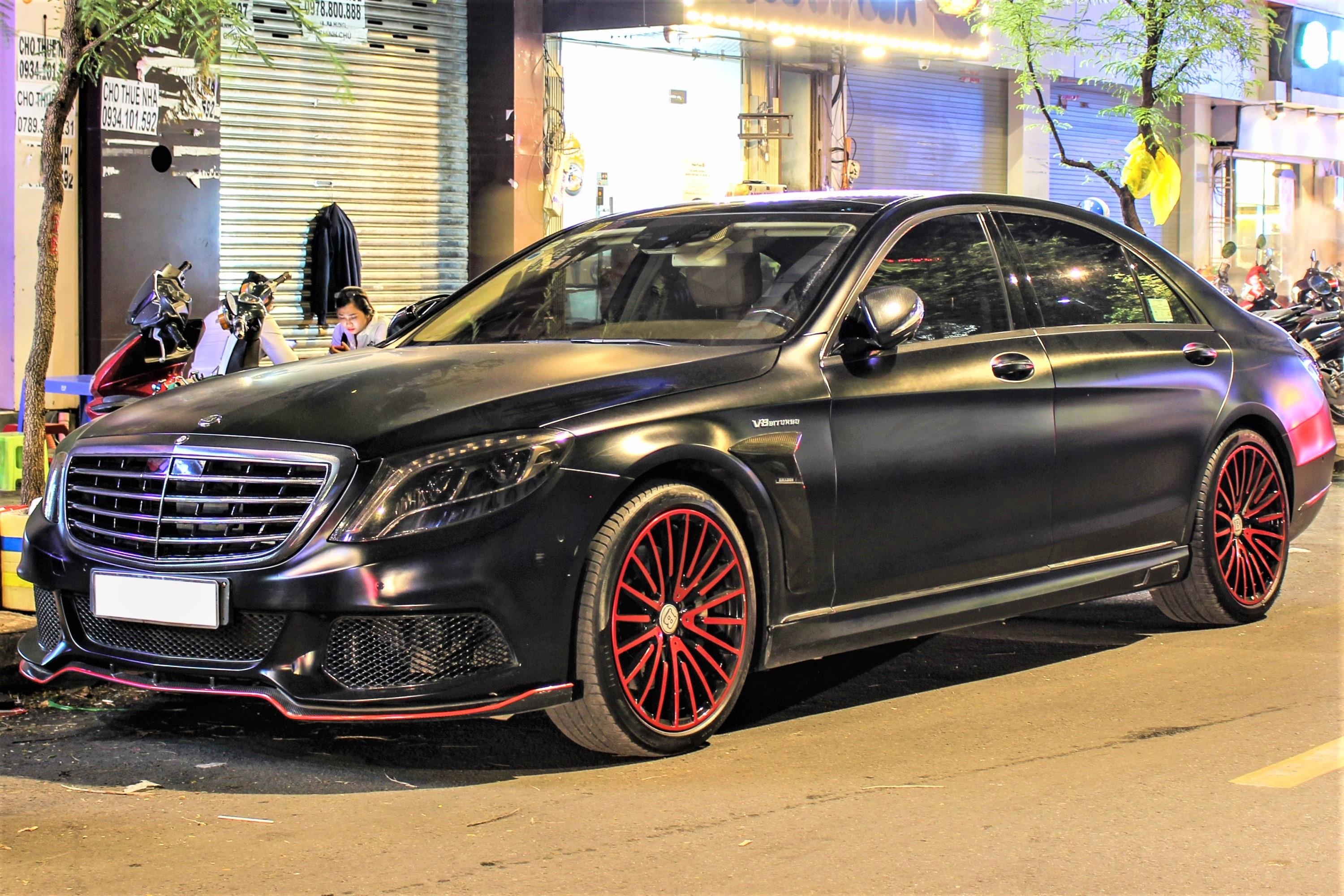 Mercedes-Benz S 400 bien hinh thanh xe the thao tai TP.HCM hinh anh