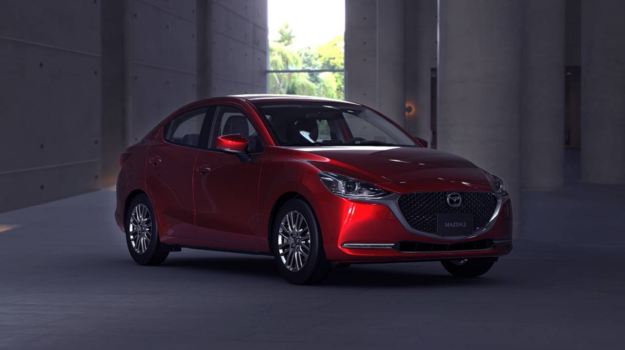 Mazda2 ban nang cap ra mat anh 1