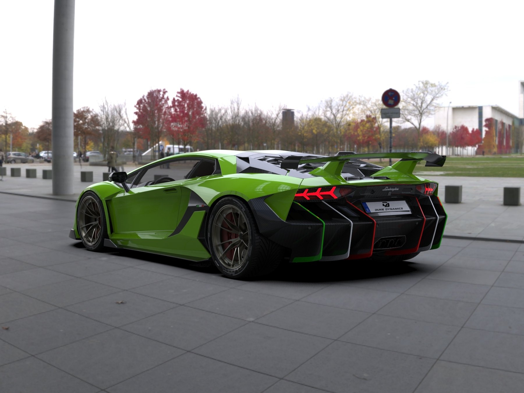 Lamborghini Aventador ham ho hon voi Duke Dynamics anh 5
