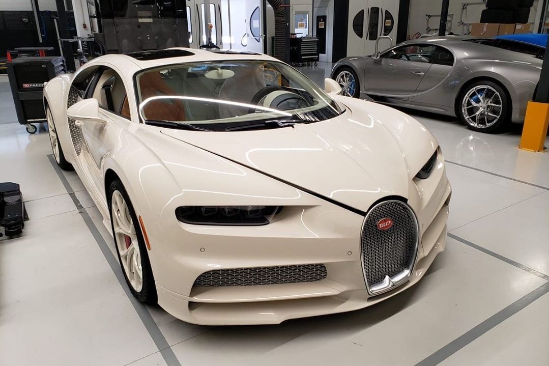 Bugatti Chiron ket hop voi thuong hieu thoi trang Hermes anh 7