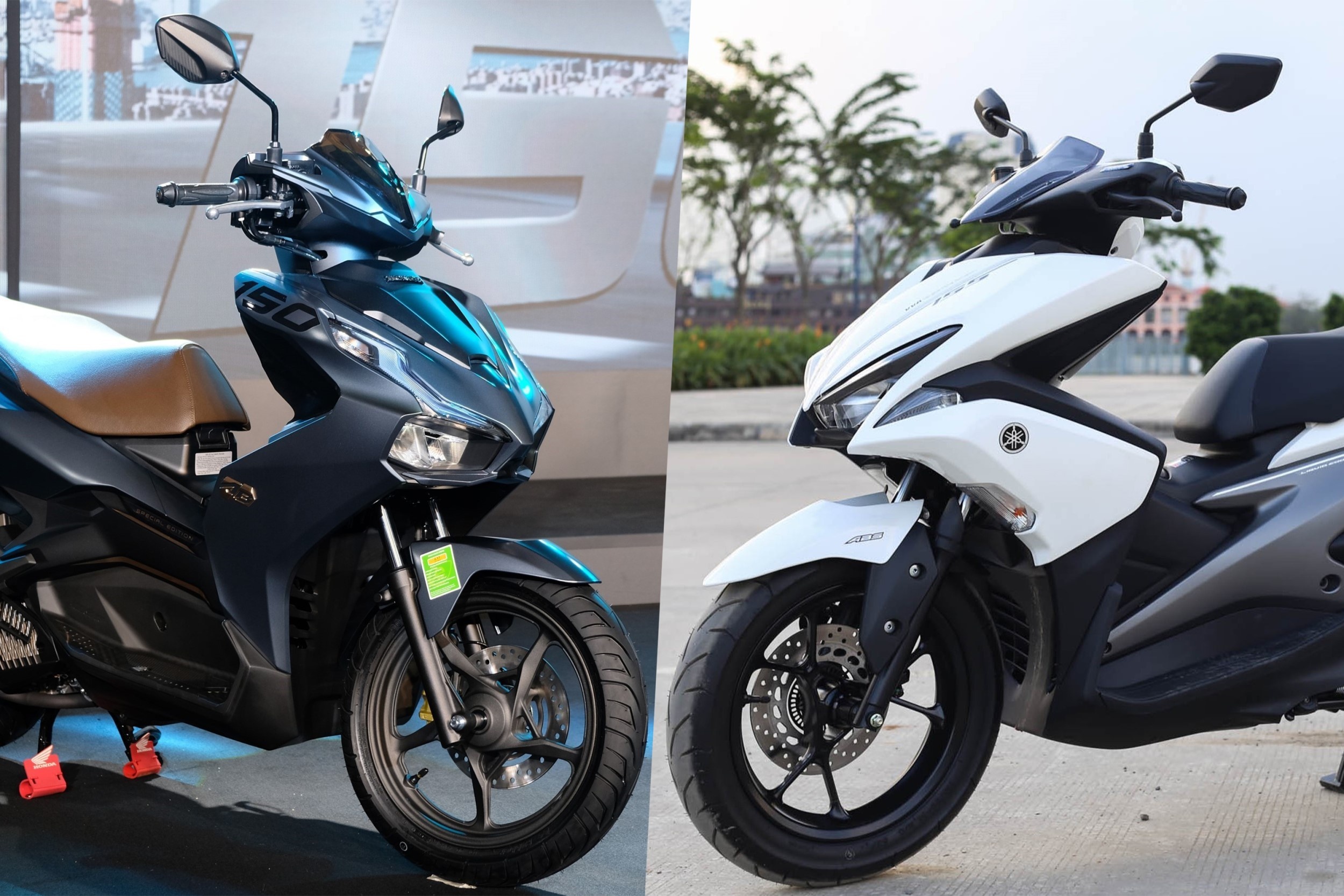 Honda Air Blade 150 khong vuot troi hon Yamaha NVX 155 hinh anh