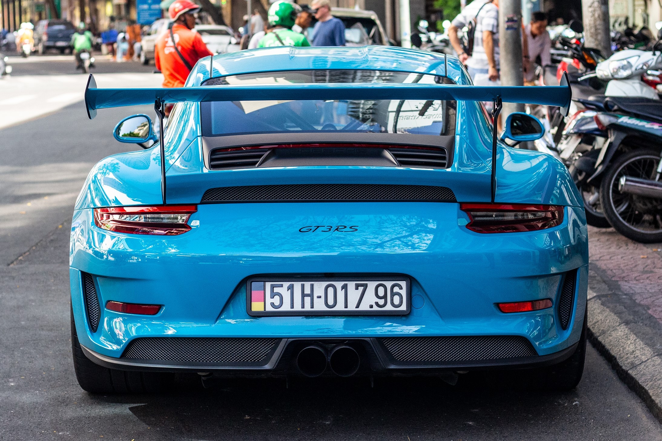Porsche 911 GT3 RS mau doc anh 5