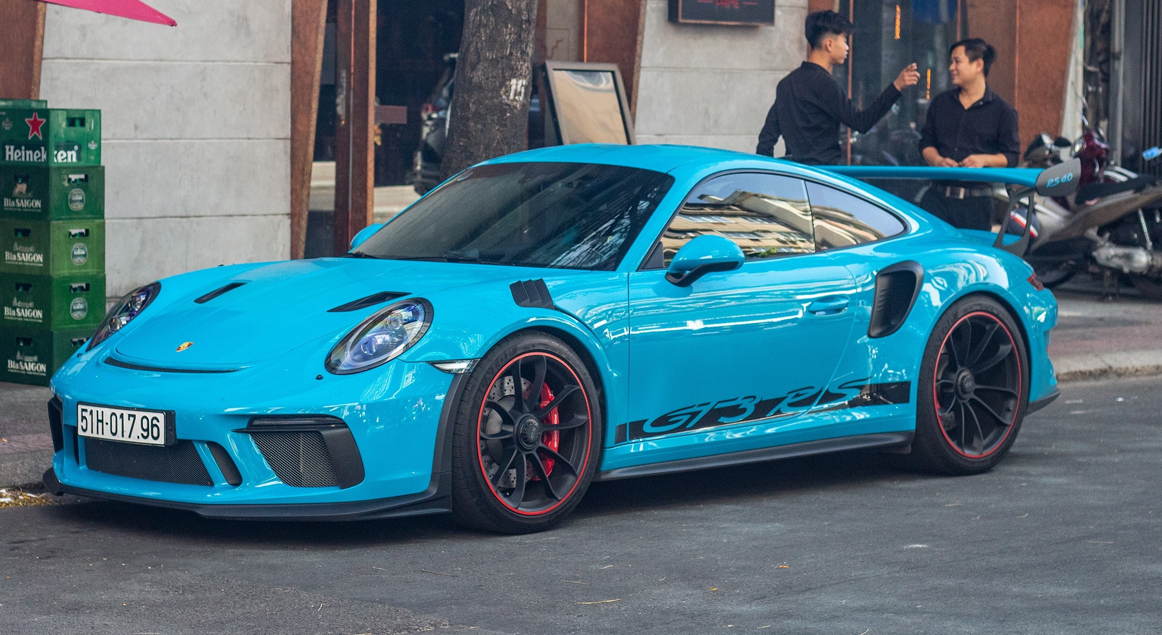 Porsche 911 GT3 RS mau doc anh 1