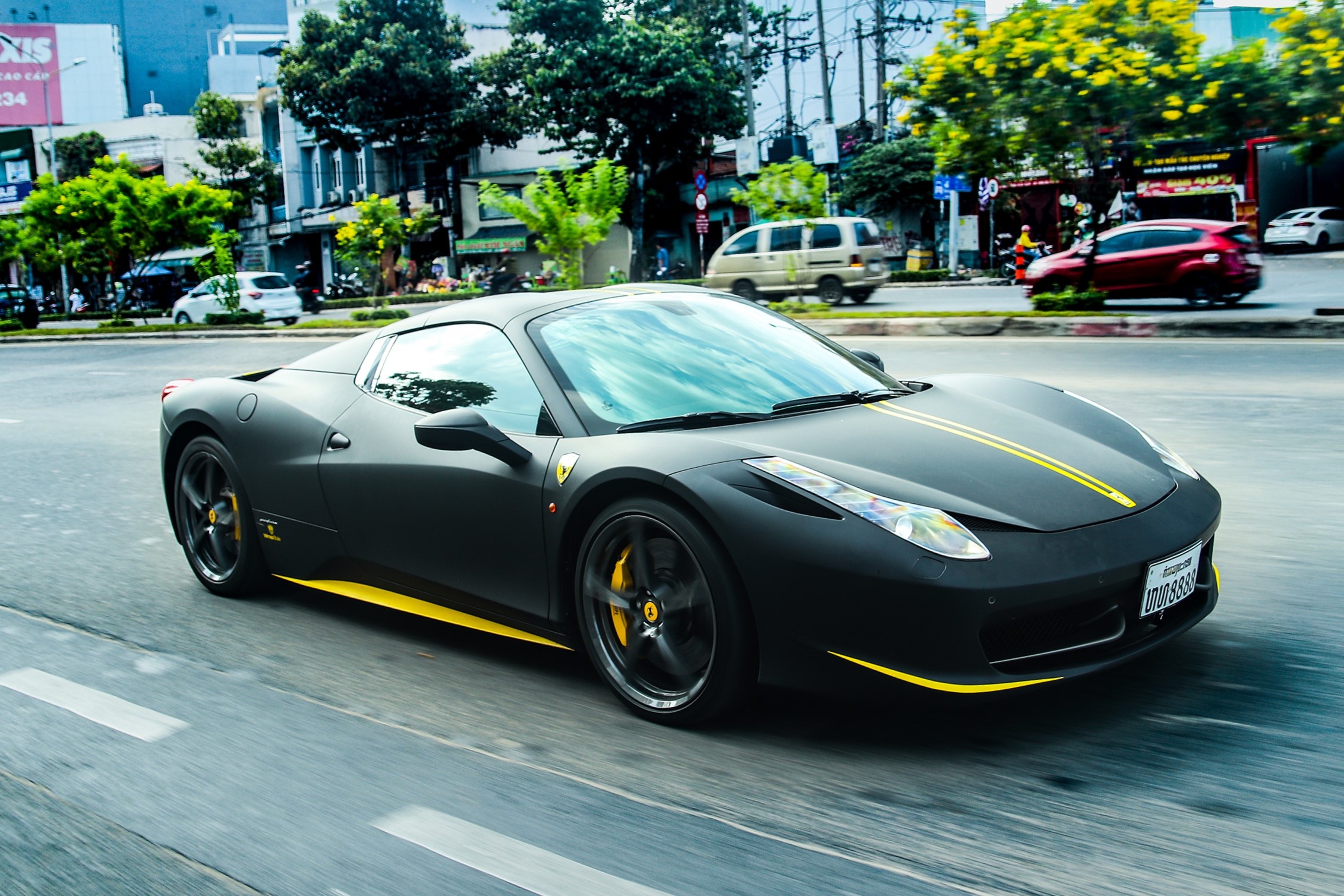 Ferrari 458 Spider hang doc tai xuat voi ngoai hinh moi hinh anh