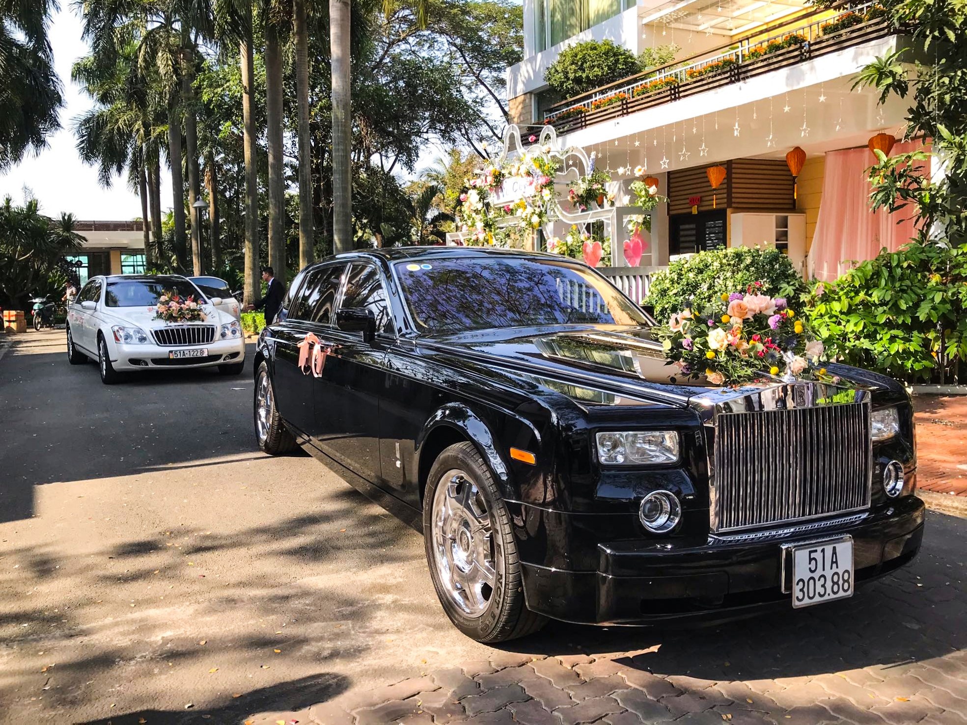 Dan xe sieu sang trong dam cuoi anh 4