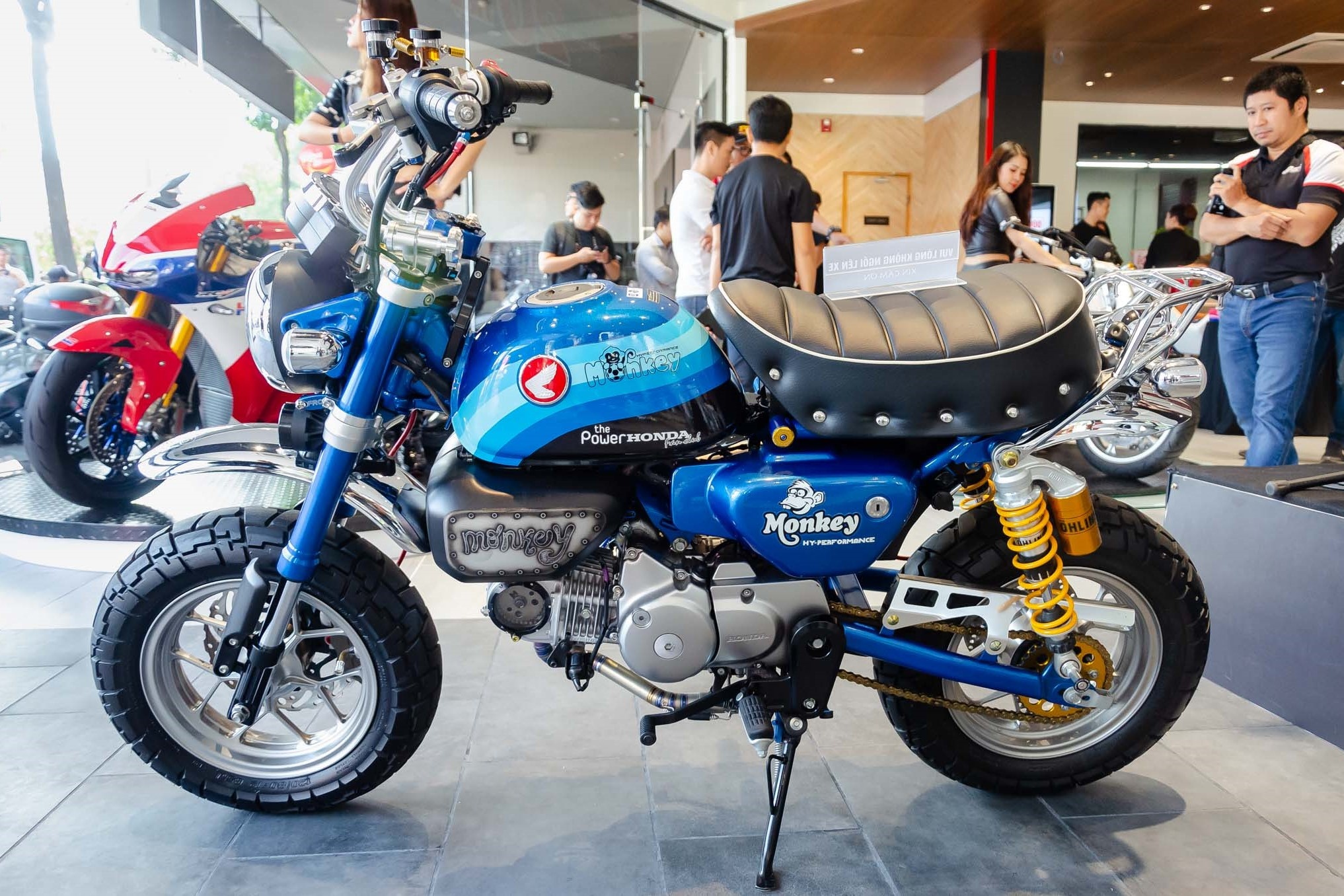 Honda Monkey 125 noi bat tai cuoc thi xe do danh cho phan khoi lon hinh anh