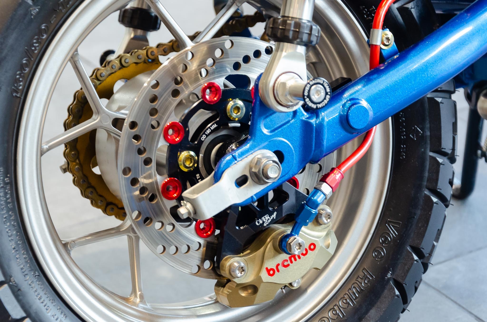 Honda Monkey 125 độ của biker TP.HCM ảnh 9 Honda Monkey 125 do cua biker TP.HCM anh 9