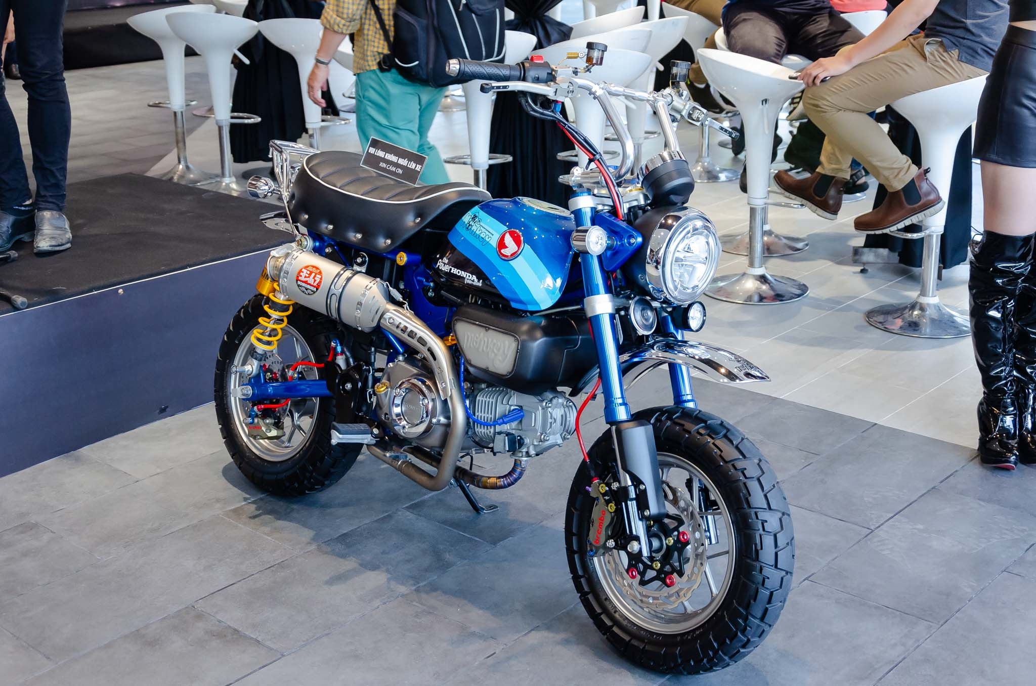 Honda Monkey 125 độ của biker TP.HCM ảnh 1 Honda Monkey 125 do cua biker TP.HCM anh 1