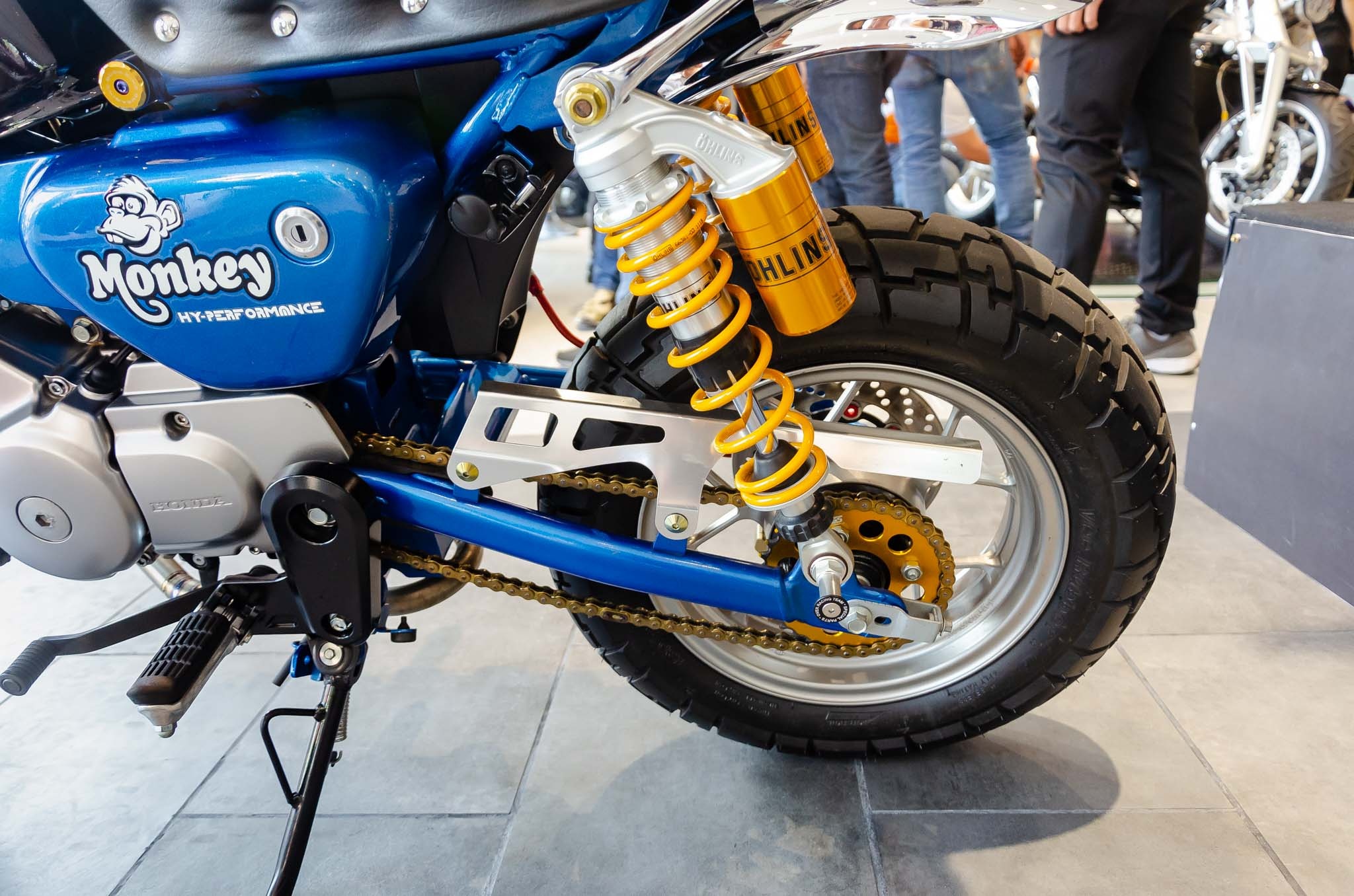 Honda Monkey 125 độ của biker TP.HCM ảnh 10 Honda Monkey 125 do cua biker TP.HCM anh 10