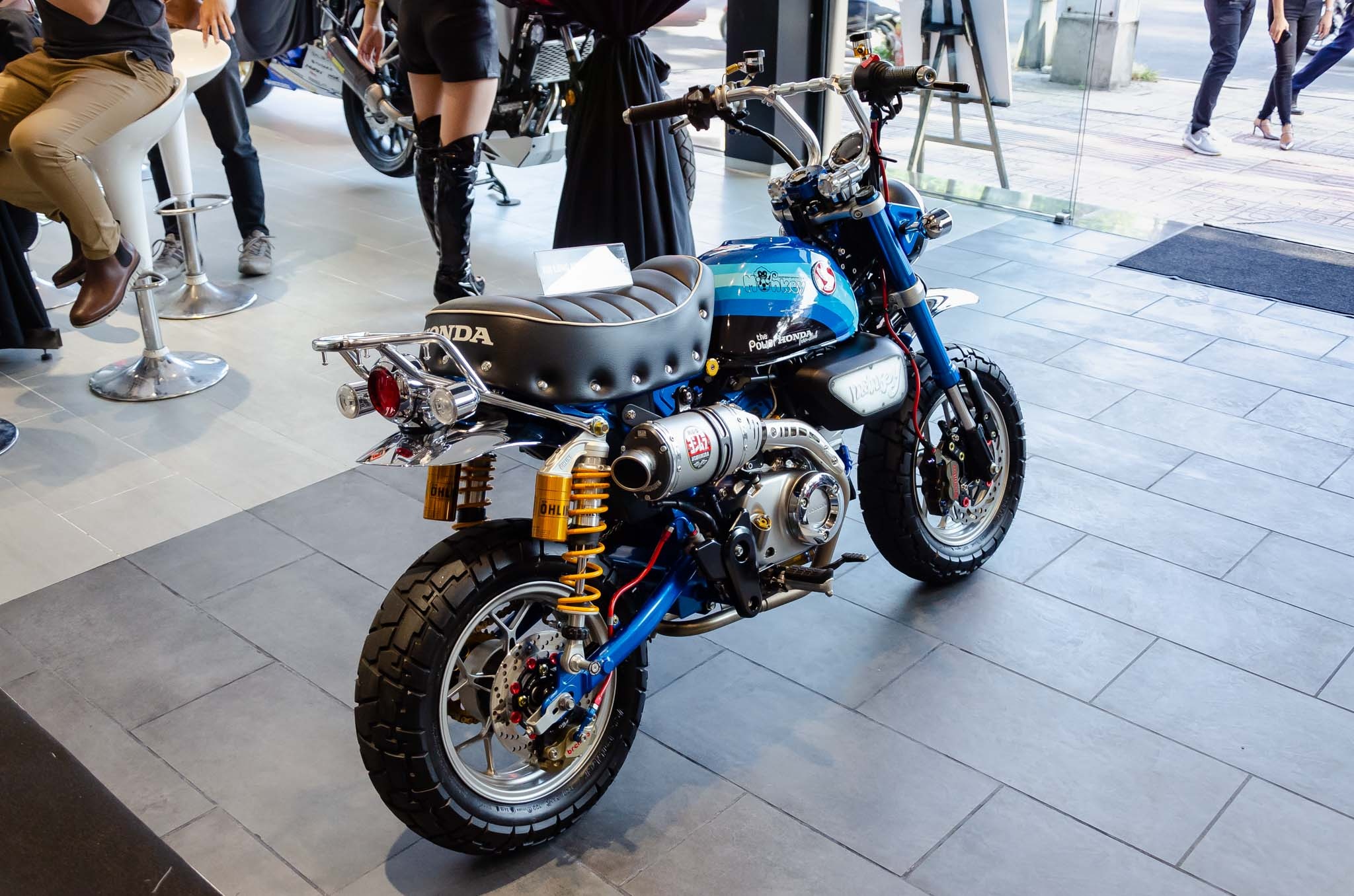 Honda Monkey 125 độ của biker TP.HCM ảnh 15 Honda Monkey 125 do cua biker TP.HCM anh 15