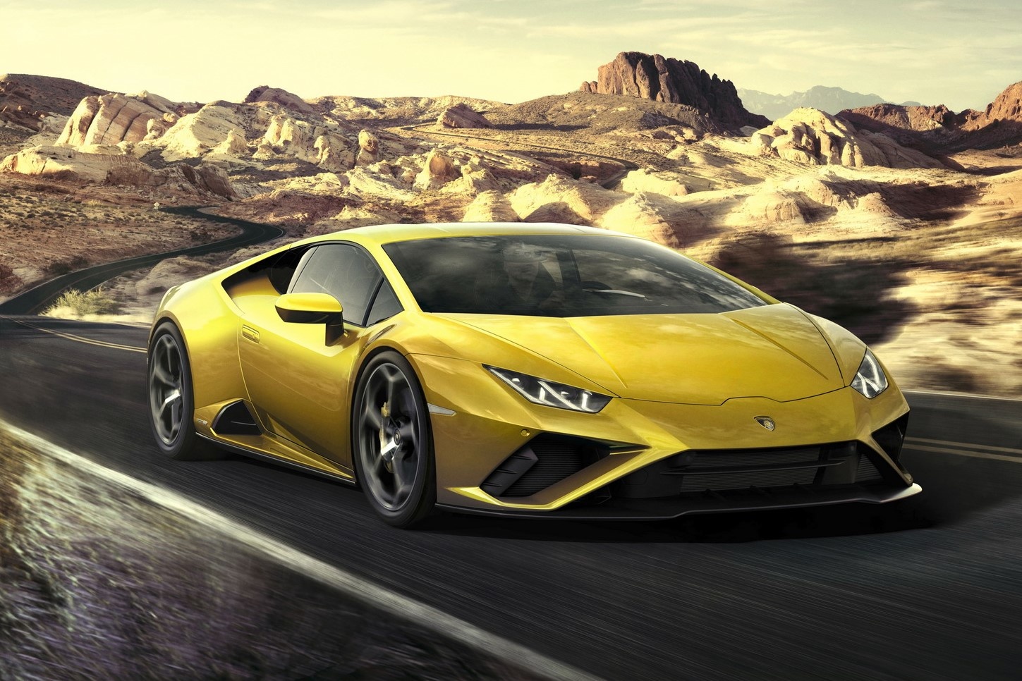 Sieu xe Lamborghini Huracan EVO ra mat ban dan dong cau sau hinh anh