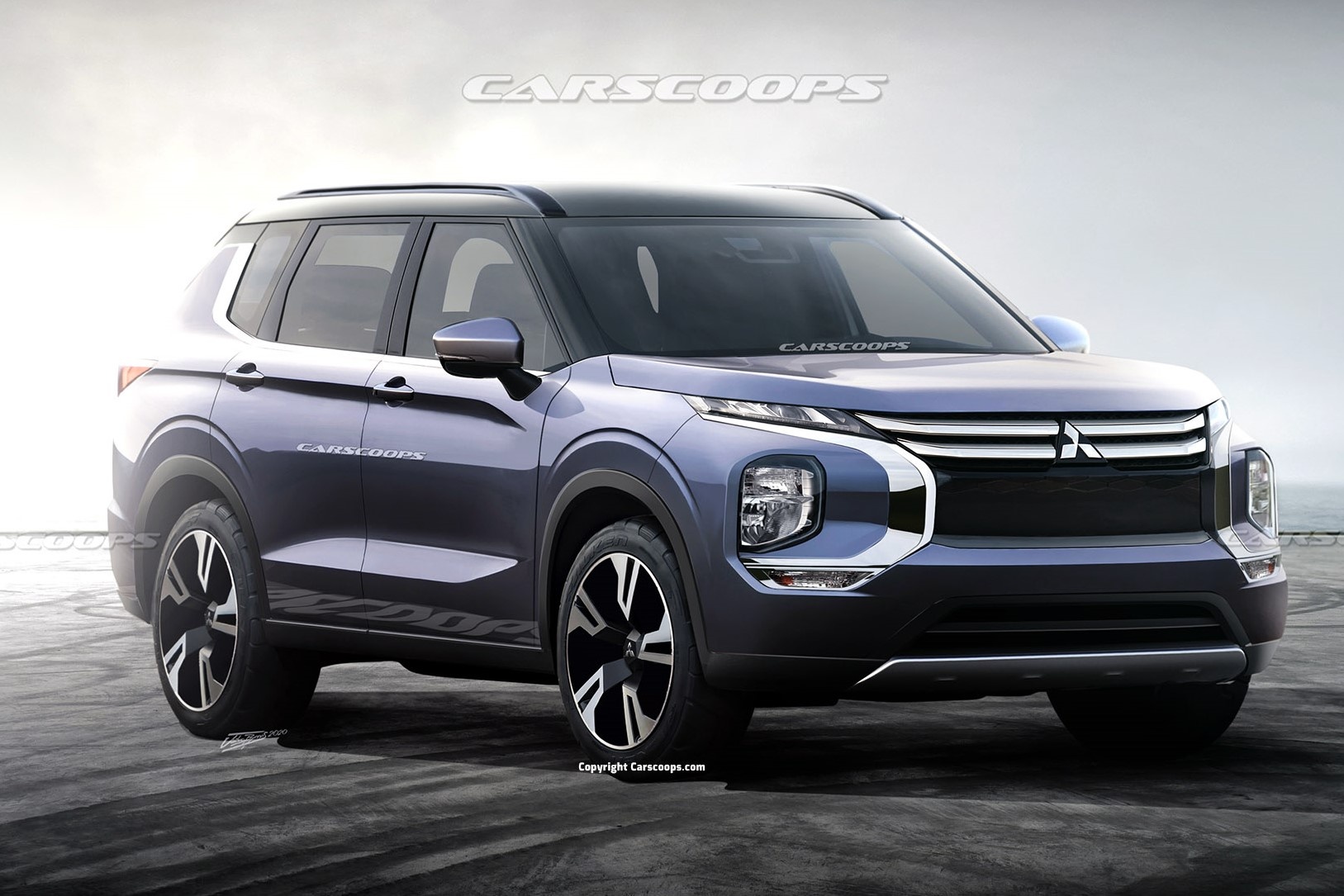 Mitsubishi Outlander 2021 se to lon va hien dai hon? hinh anh