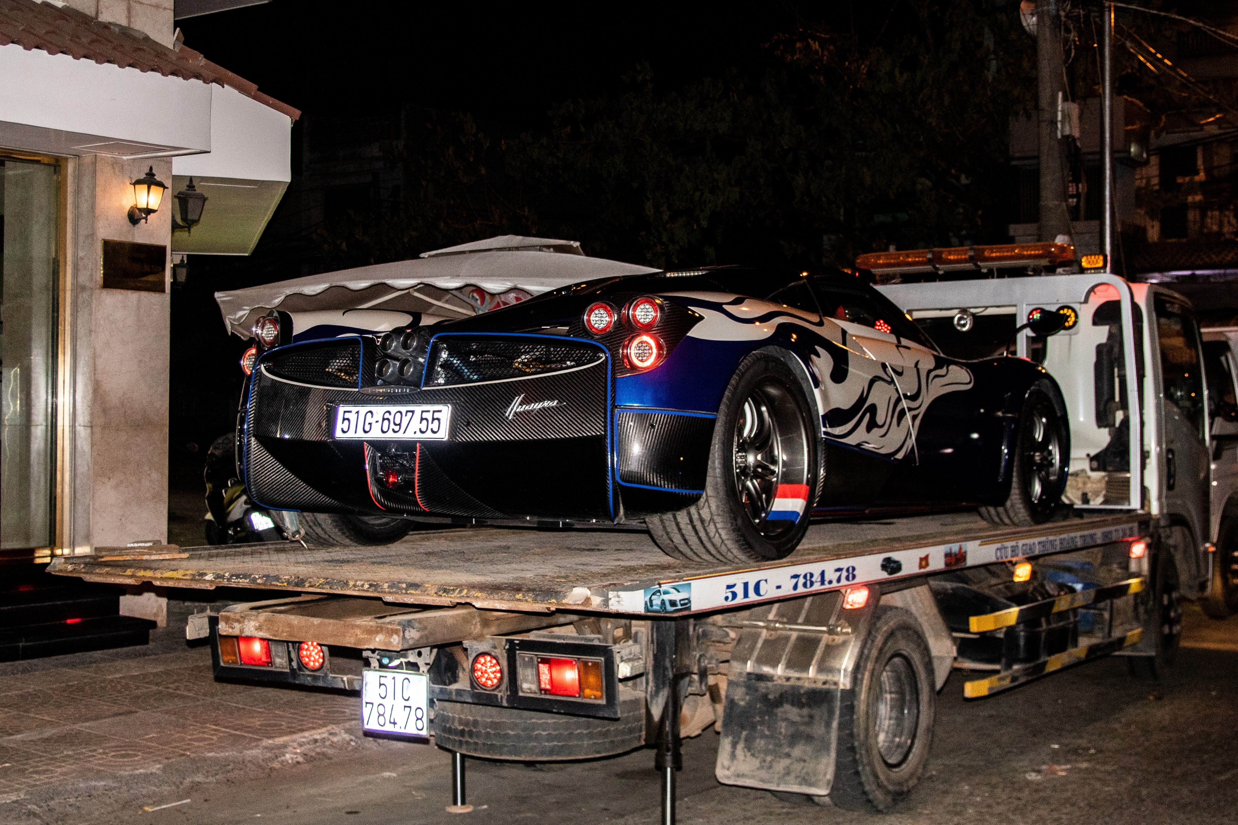 Pagani Huayra lot xac anh 5