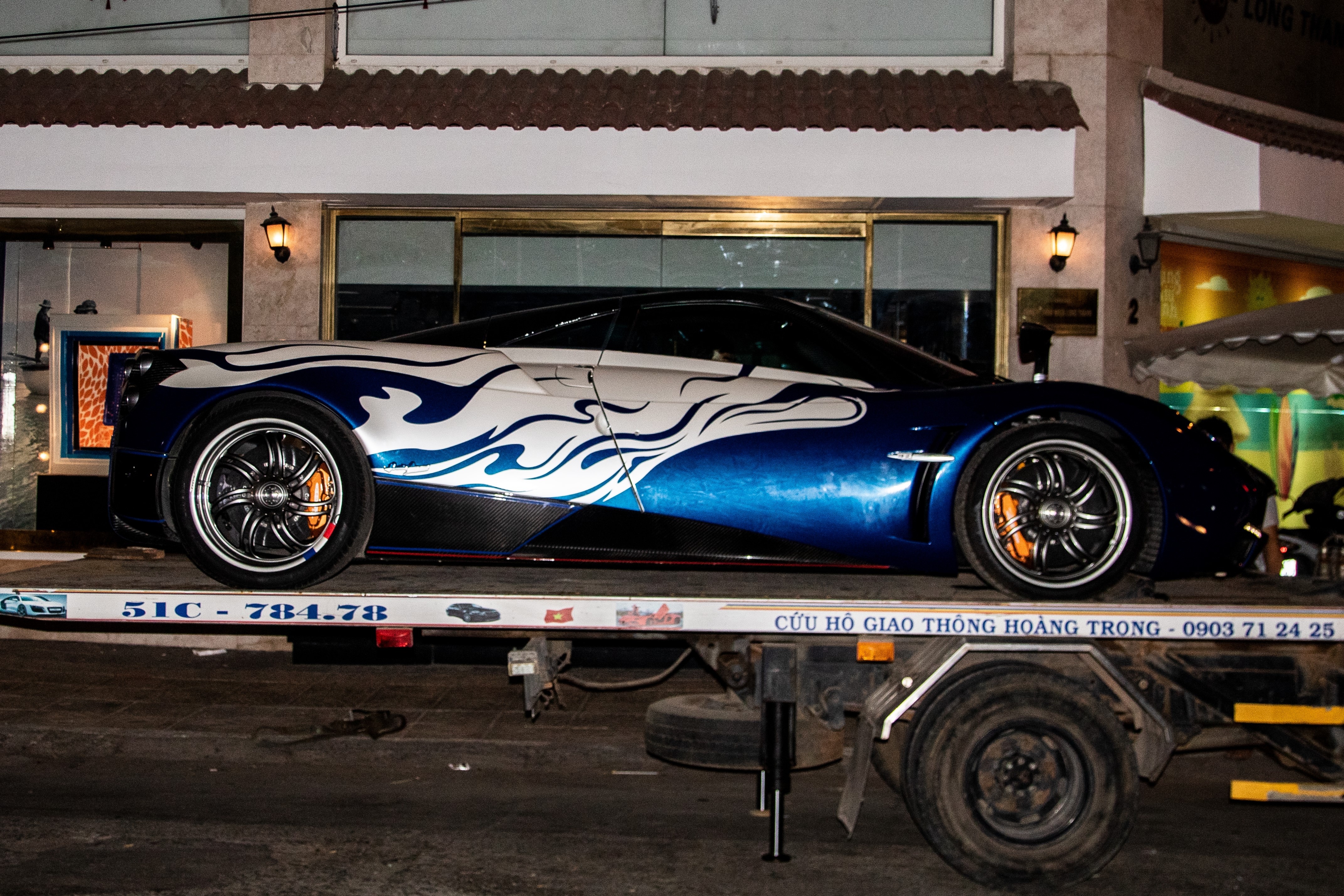 Pagani Huayra lot xac anh 3