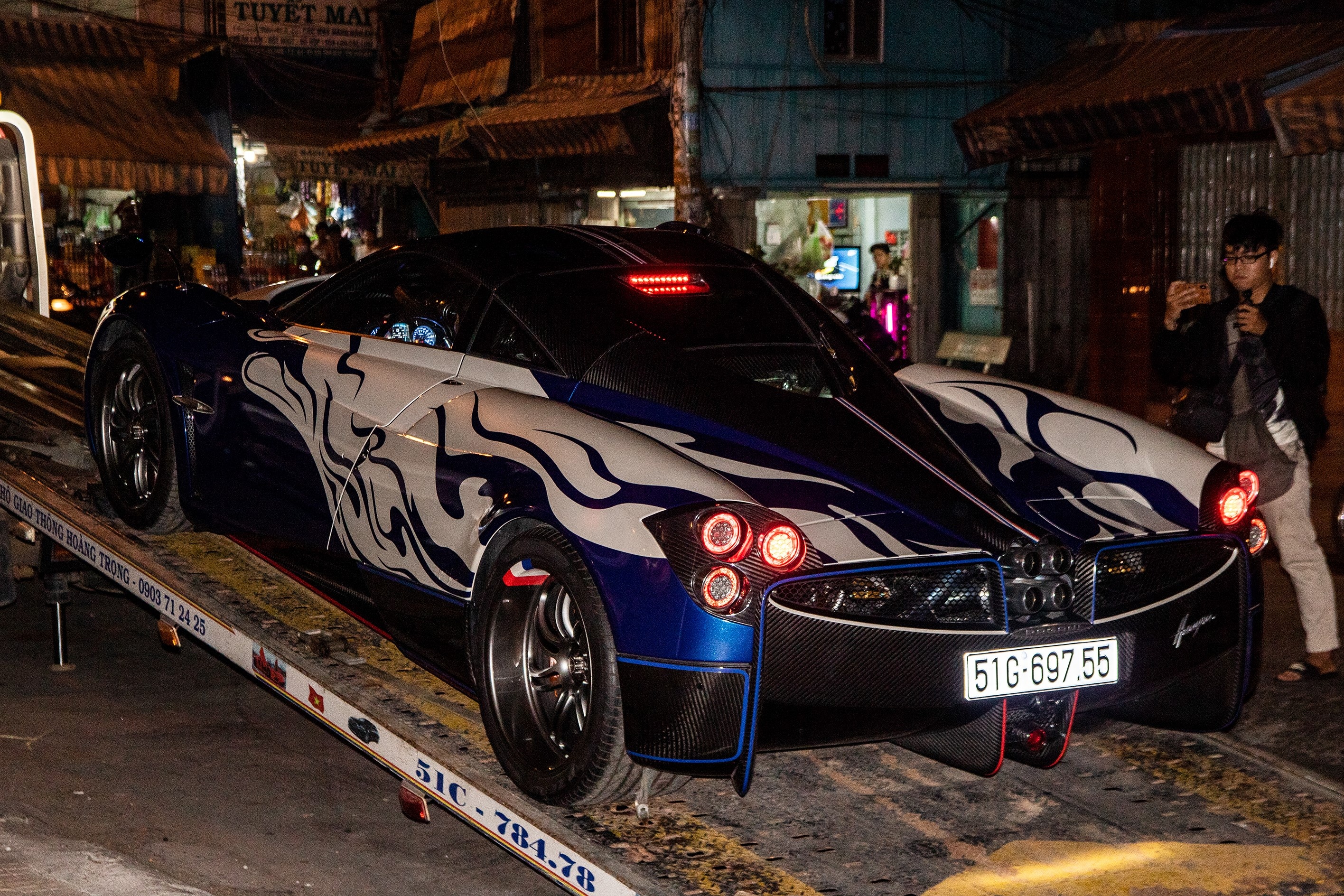 Pagani Huayra lot xac anh 7