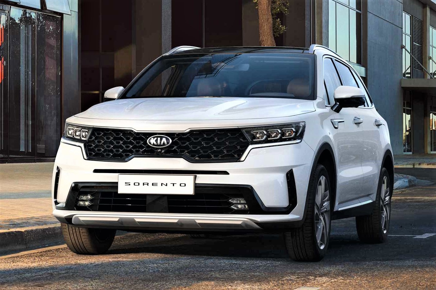Kia Sorento 2021 lot xac tu trong ra ngoai hinh anh