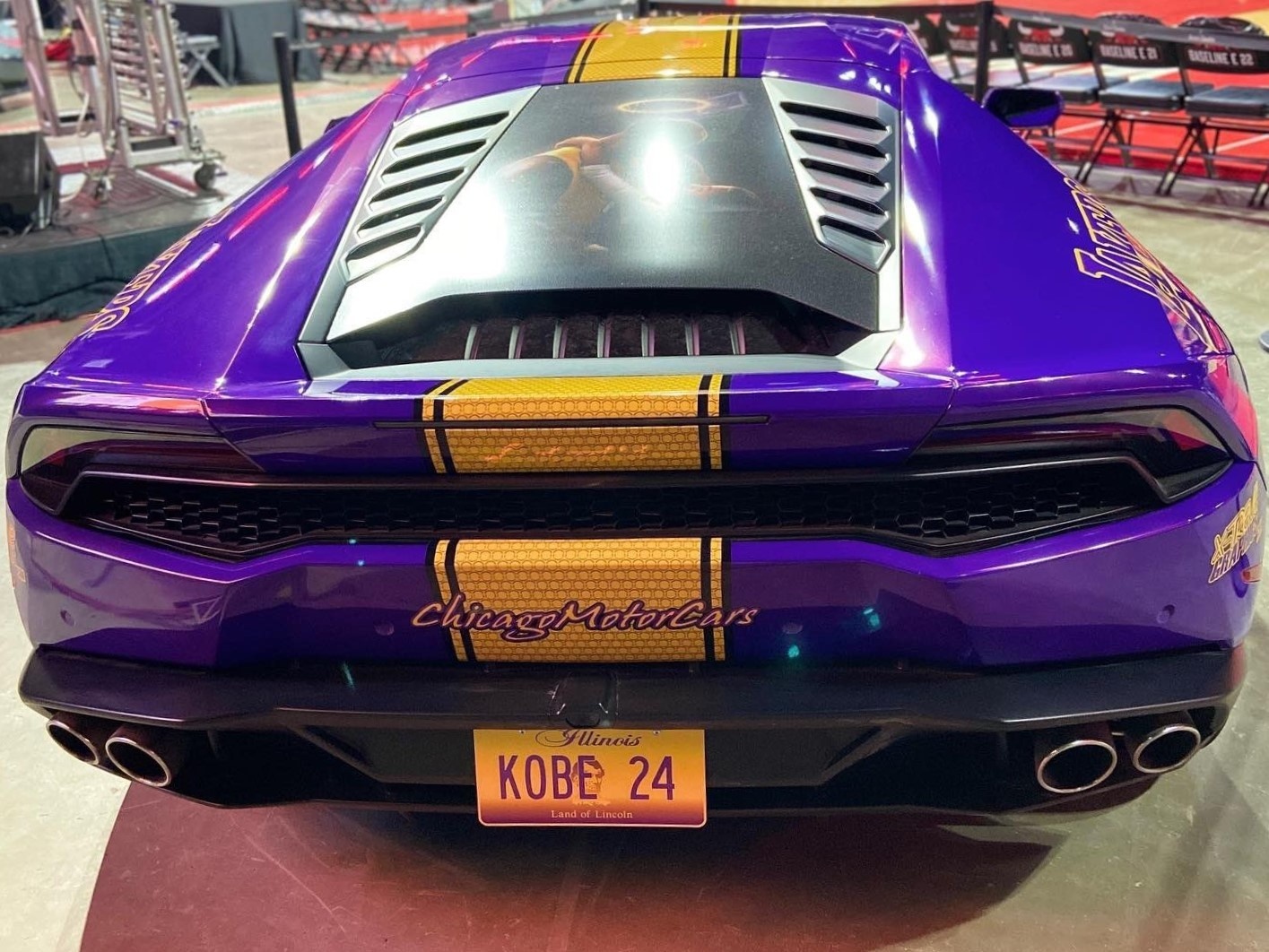 Lamborghini Huracan tuong niem Kobe Bryant anh 9