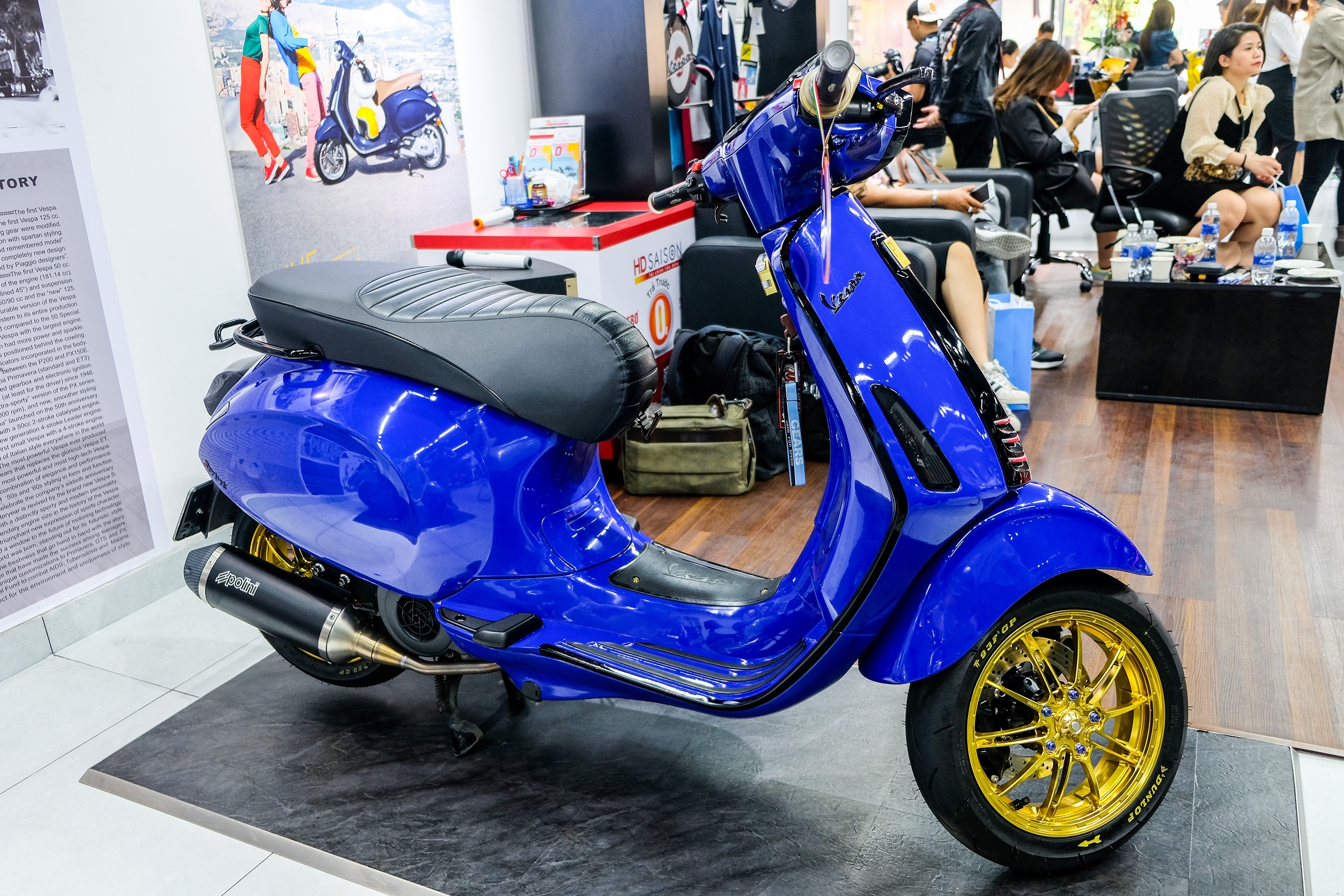 Dàn Vespa độ  ảnh 12 Dan Vespa do anh 12