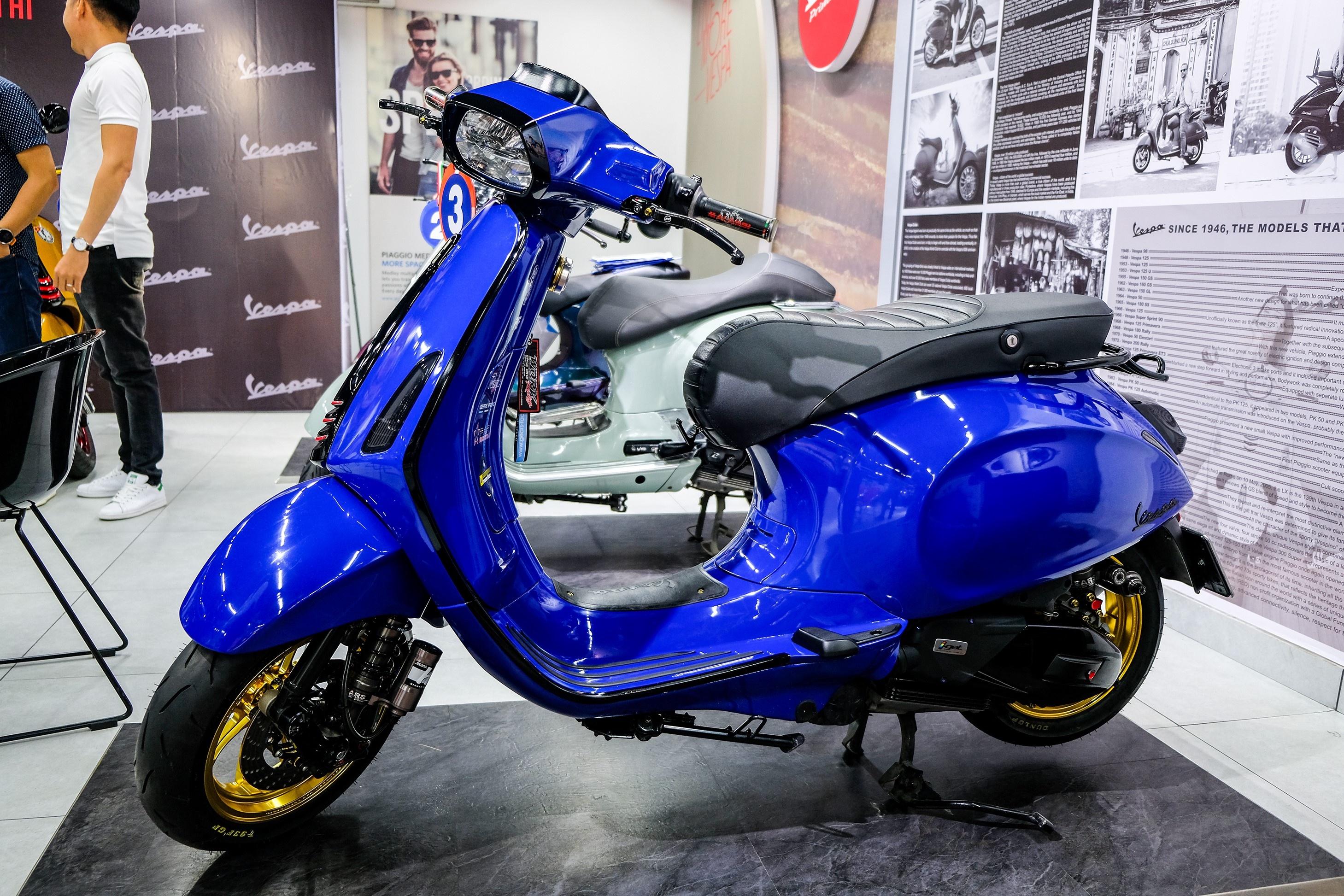 Dàn Vespa độ  ảnh 8 Dan Vespa do anh 8